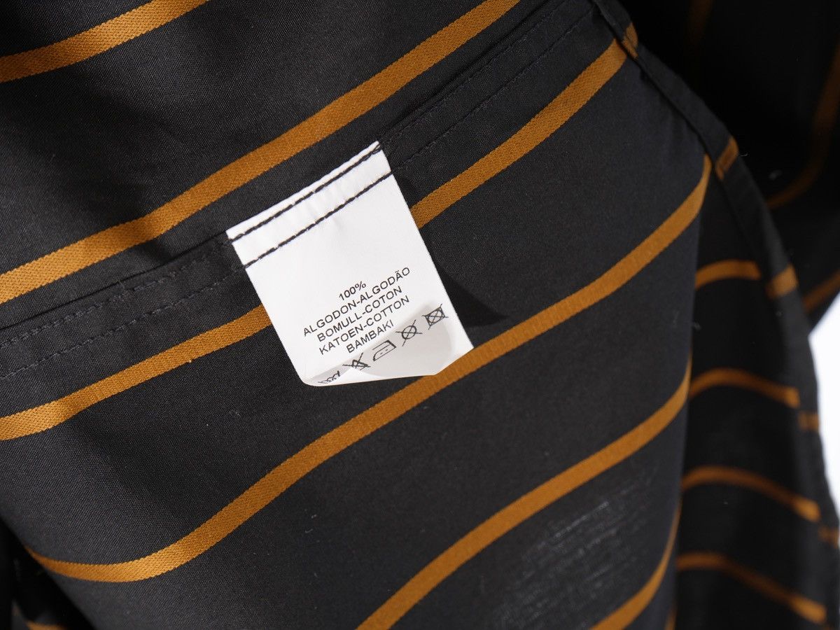 Indigofera Indigofera Waters Striped Cotton SS 20 Button Down Shirt Size US XL / EU 56 / 4 - 7 Thumbnail