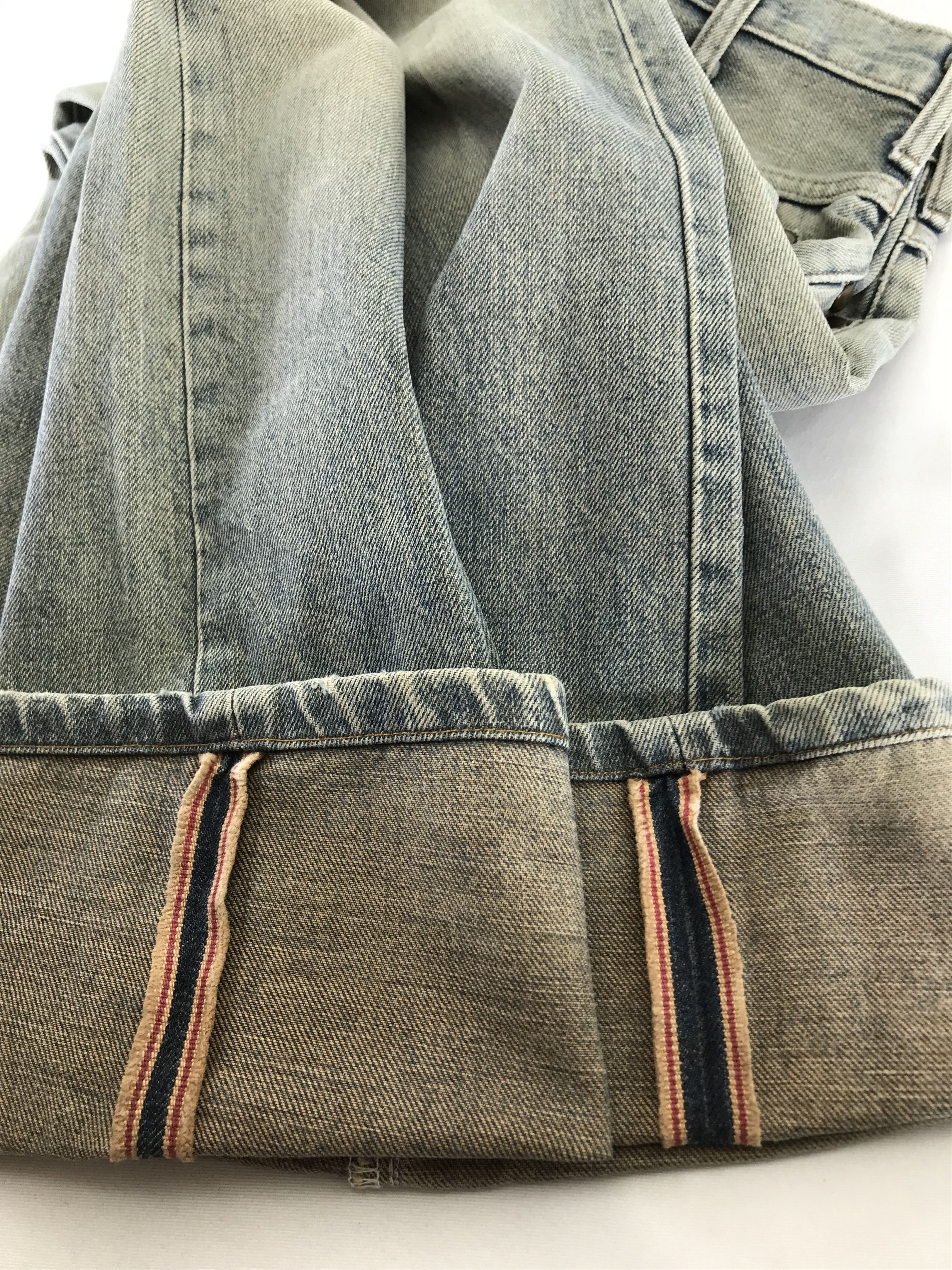 Wrangler Vintage Wrangler Selvedge Red Line Rusty Jeans Size US 30 / EU 46 - 14 Thumbnail