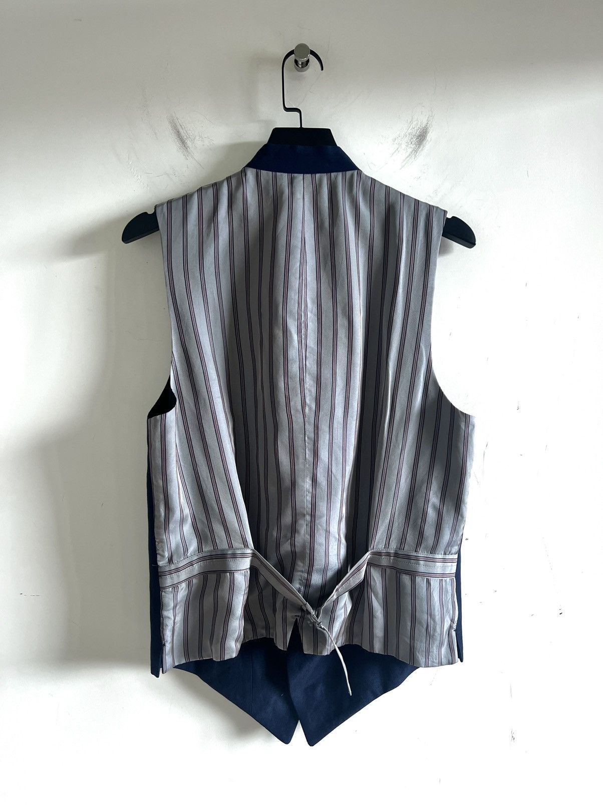 Yohji Yamamoto S'yte Yohji Yamamoto - Stand Collar Tailored Vest Size US L / EU 52-54 / 3 - 2 Thumbnail