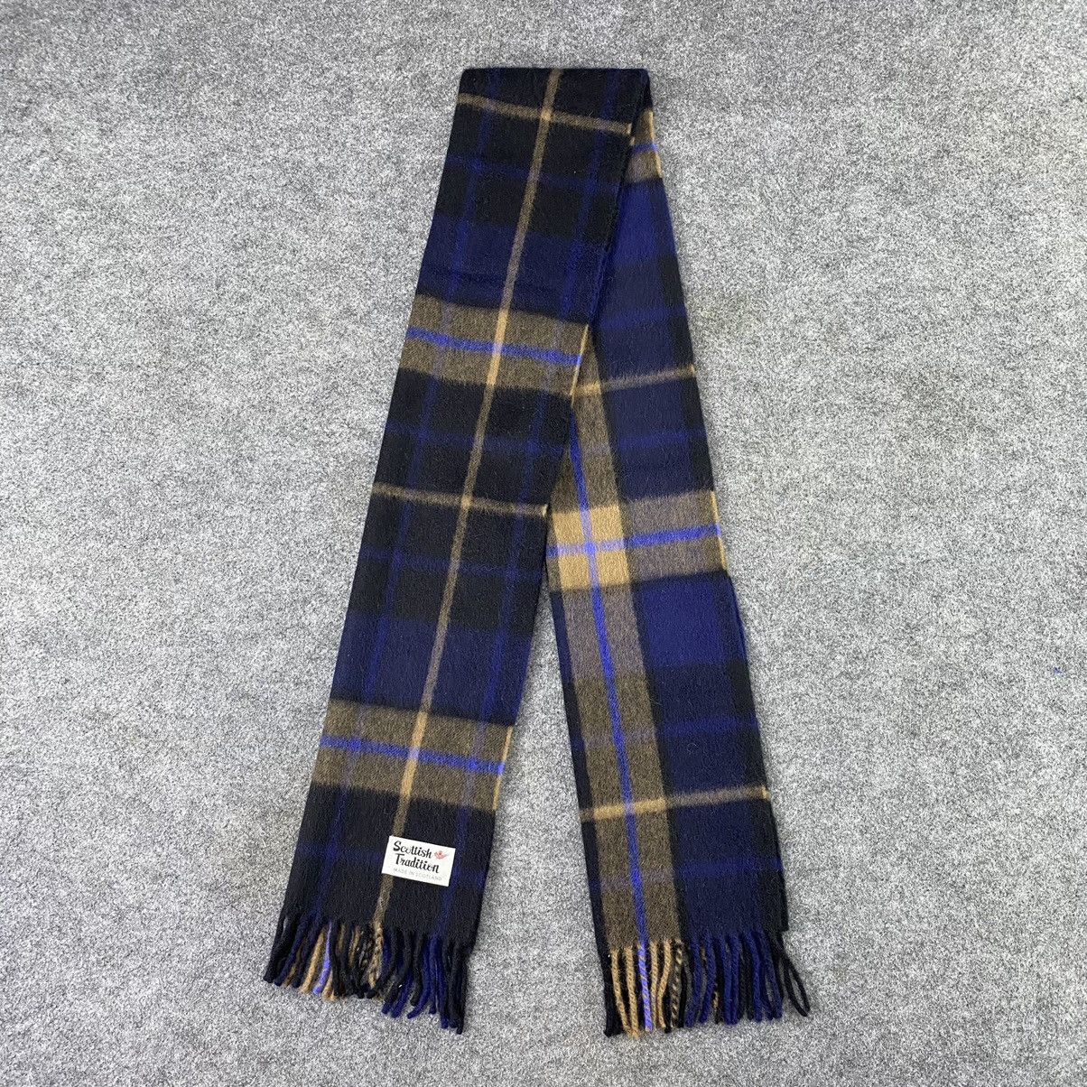 Vintage Scottish Tradition Scarf / Muffler / Neckwear T1196 Size ONE SIZE - 2 Thumbnail