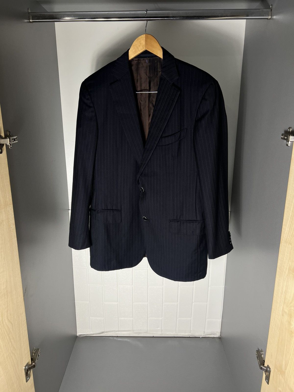 Ermenegildo Zegna VINTAGE ERMENEGILDO Z ZEGNA ITALIAN DESIGNER BLAZER CASUAL Size 50R - 14 Thumbnail