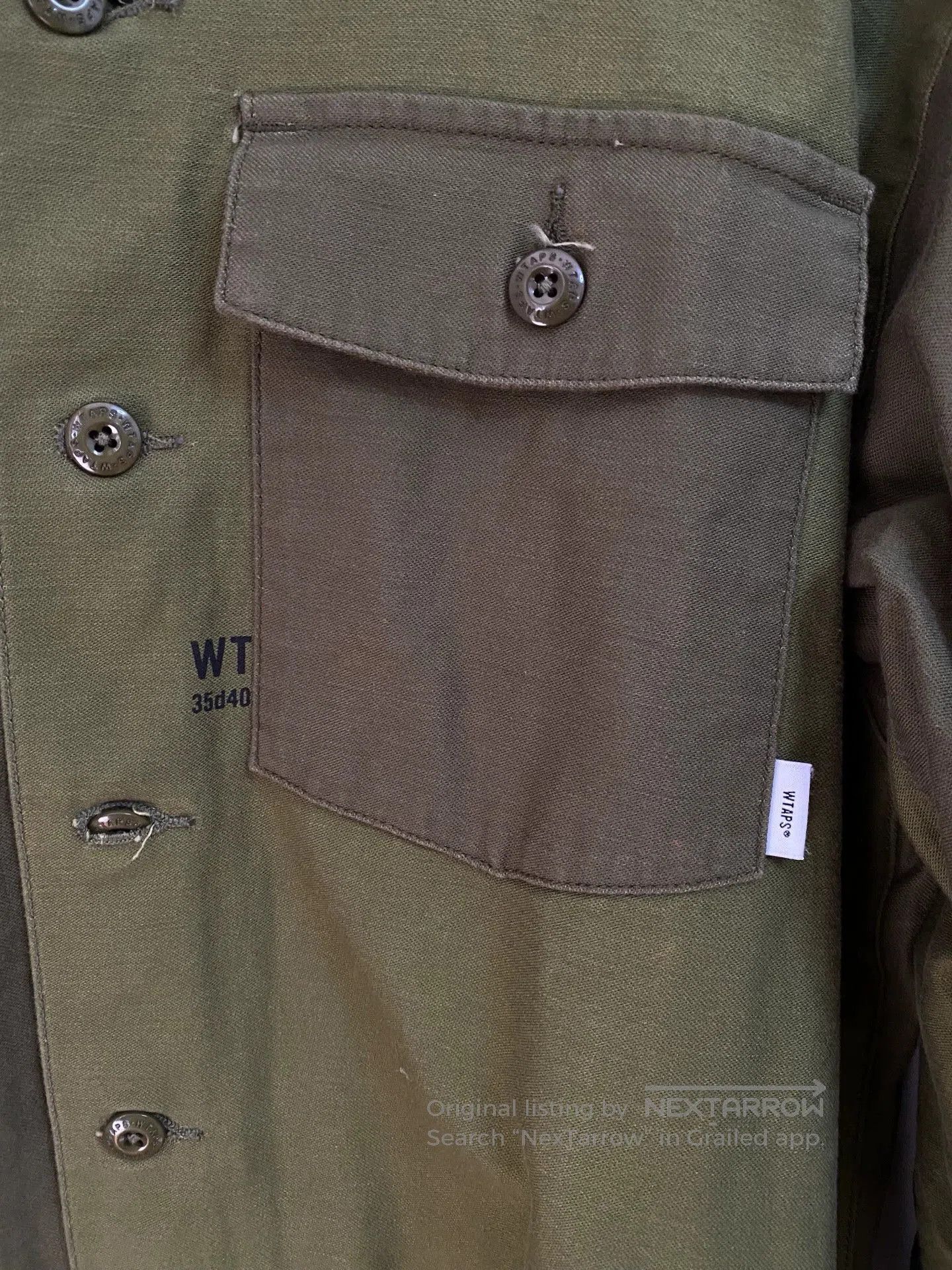 Wtaps WTAPS BUDS SATIN 18AW Two. Size US M / EU 48-50 / 2 - 2 Thumbnail