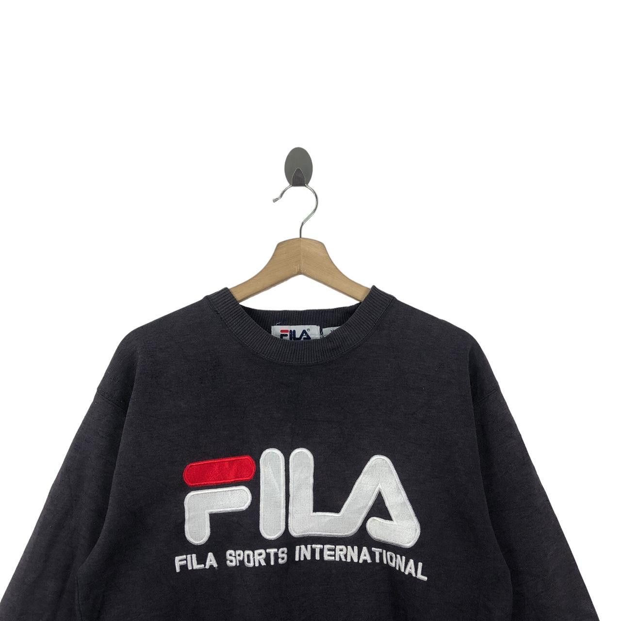 Fila Vintage FILA SPORTS INTERNATIONAL Sweatshirt Embroidered Size M / US 6-8 / IT 42-44 - 3 Thumbnail