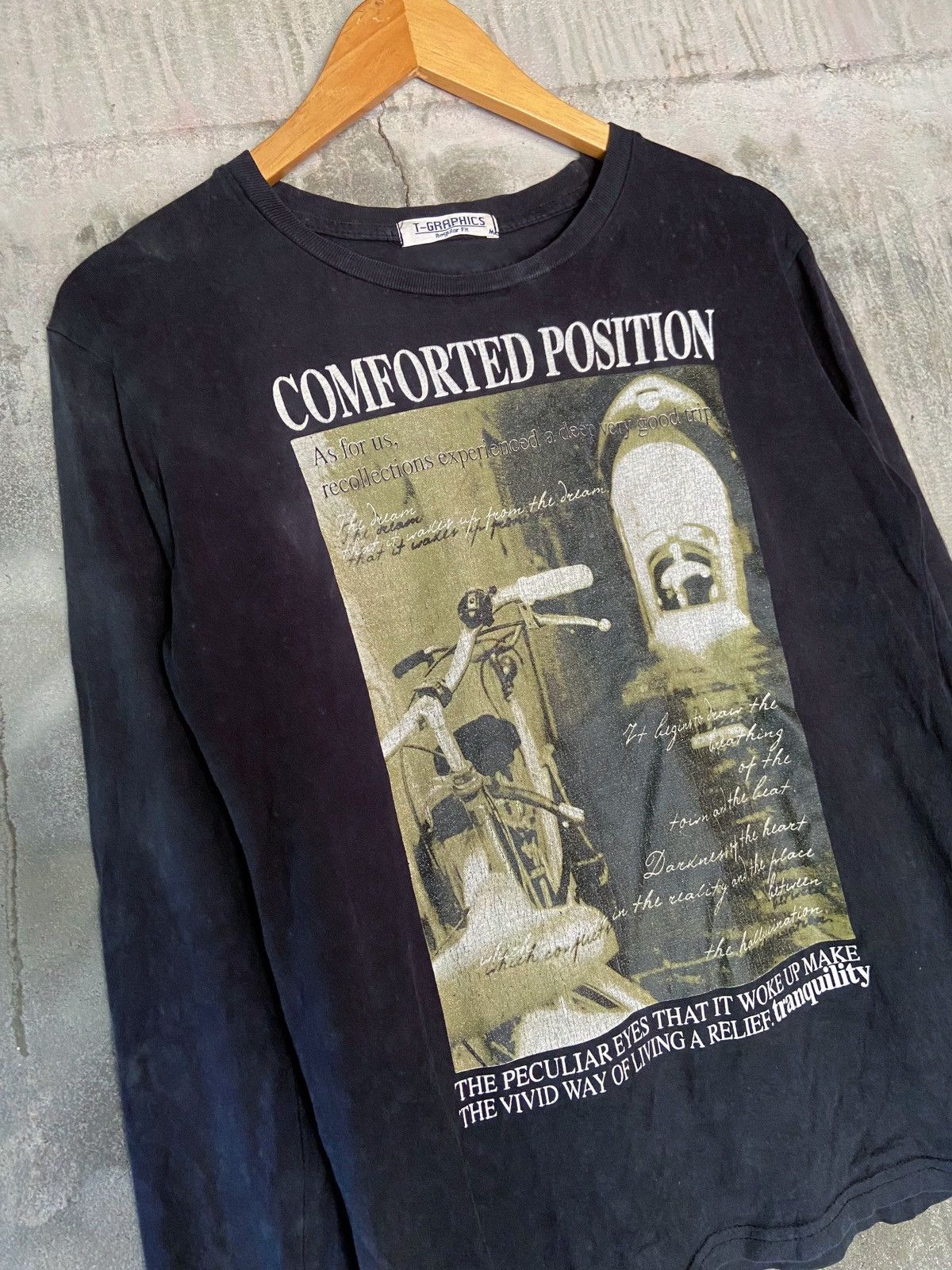 Japanese Brand COMFORTED POSITION AS FOR US LONG SLEEVE Size US M / EU 48-50 / 2 - 4 Thumbnail