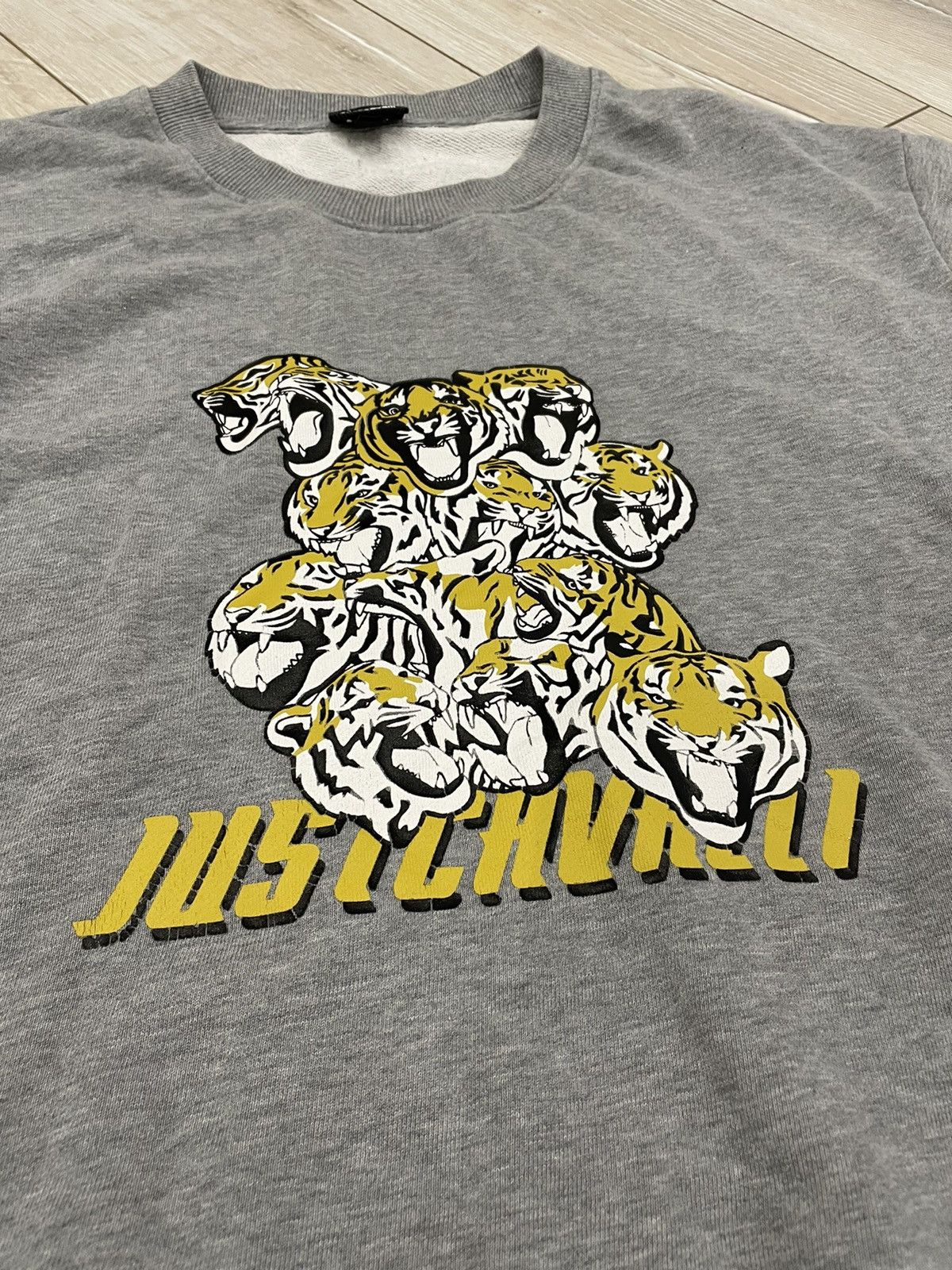 Just Cavalli × Roberto Cavalli Tiger Logo Roberto Cavalli Just Cavalli sweatshirt Size US XL / EU 56 / 4 - 3 Thumbnail