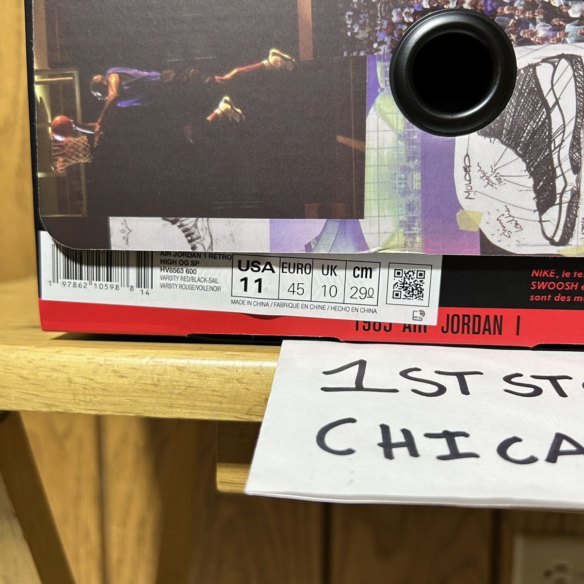 Jordan Brand × Nike × Union LA Union LA Air Jordan 1 Retro OG SP High Chicago Size 11 NEW Size US 11 / EU 44 - 8 Thumbnail