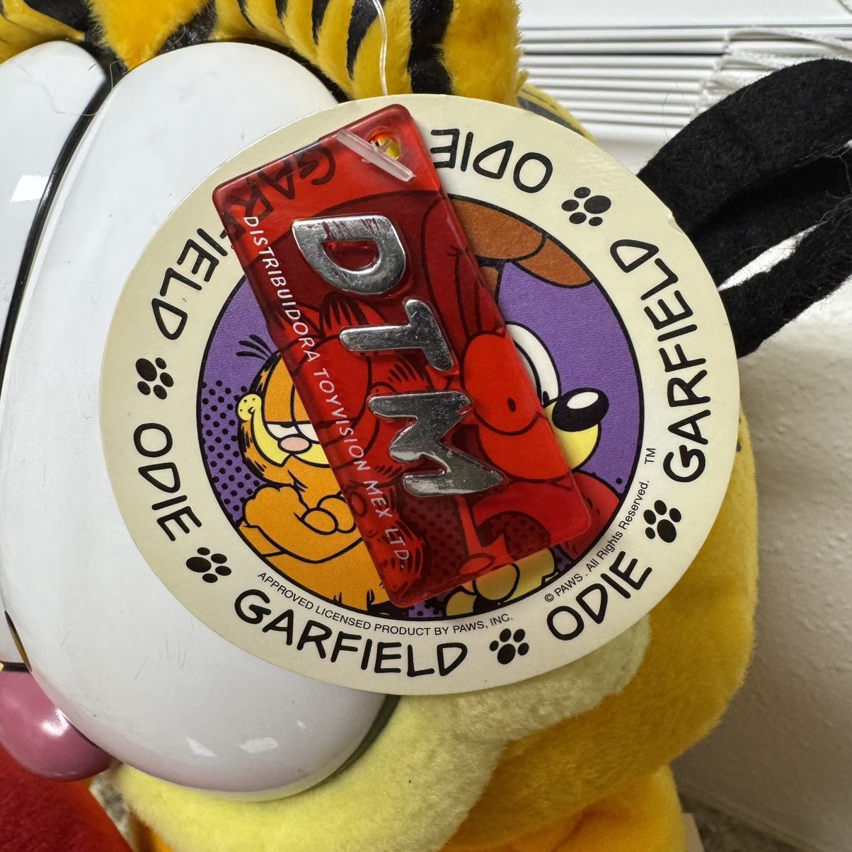Vintage Vintage Garfield Te Quiero” 16" Spanish Valentines Day Plush Size ONE SIZE - 4 Thumbnail