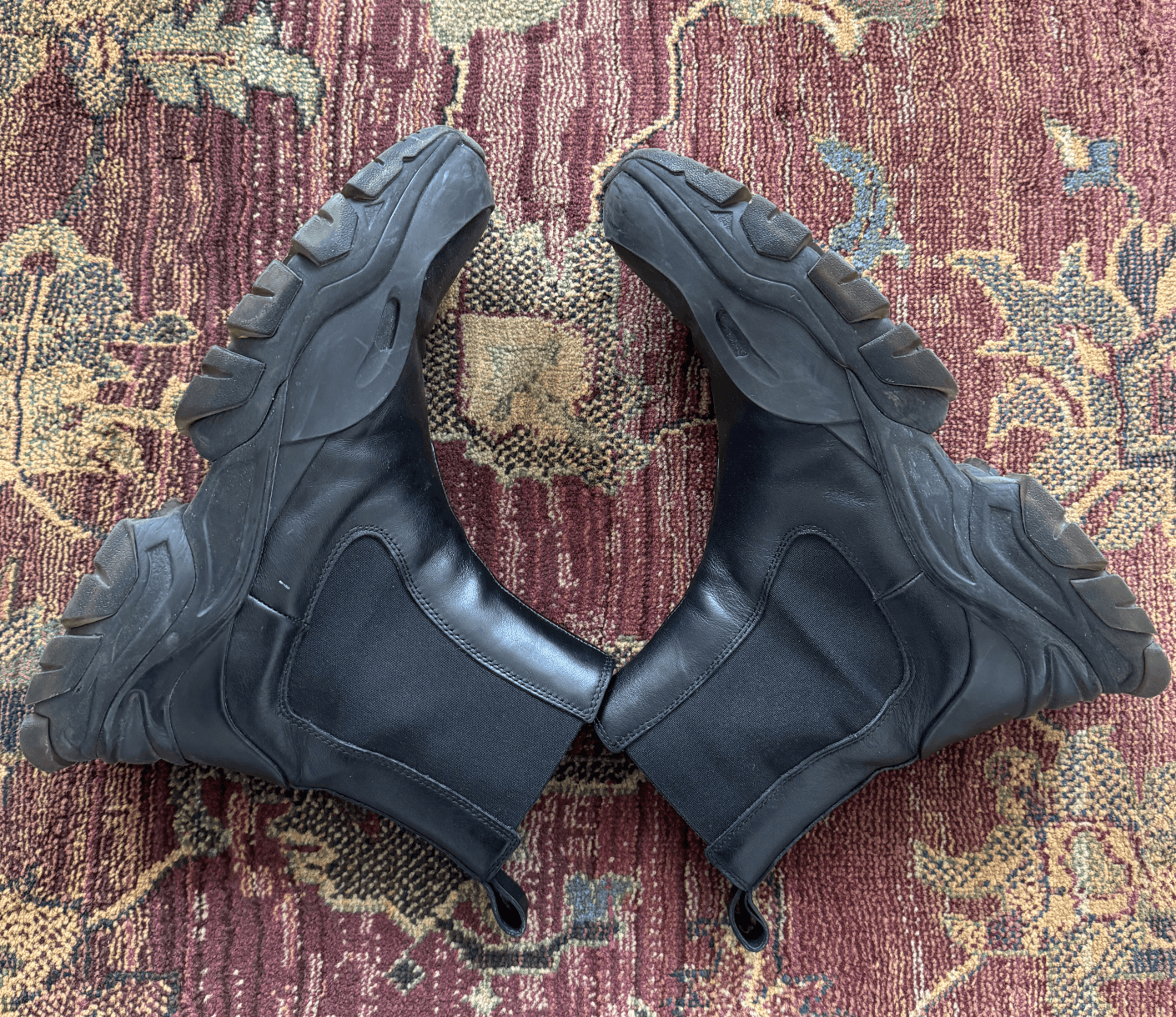 1017 ALYX 9SM × Alyx × Moncler Moncler x Alyx Ary Leather Ankle Boots Size US 10 / EU 43 - 2 Thumbnail