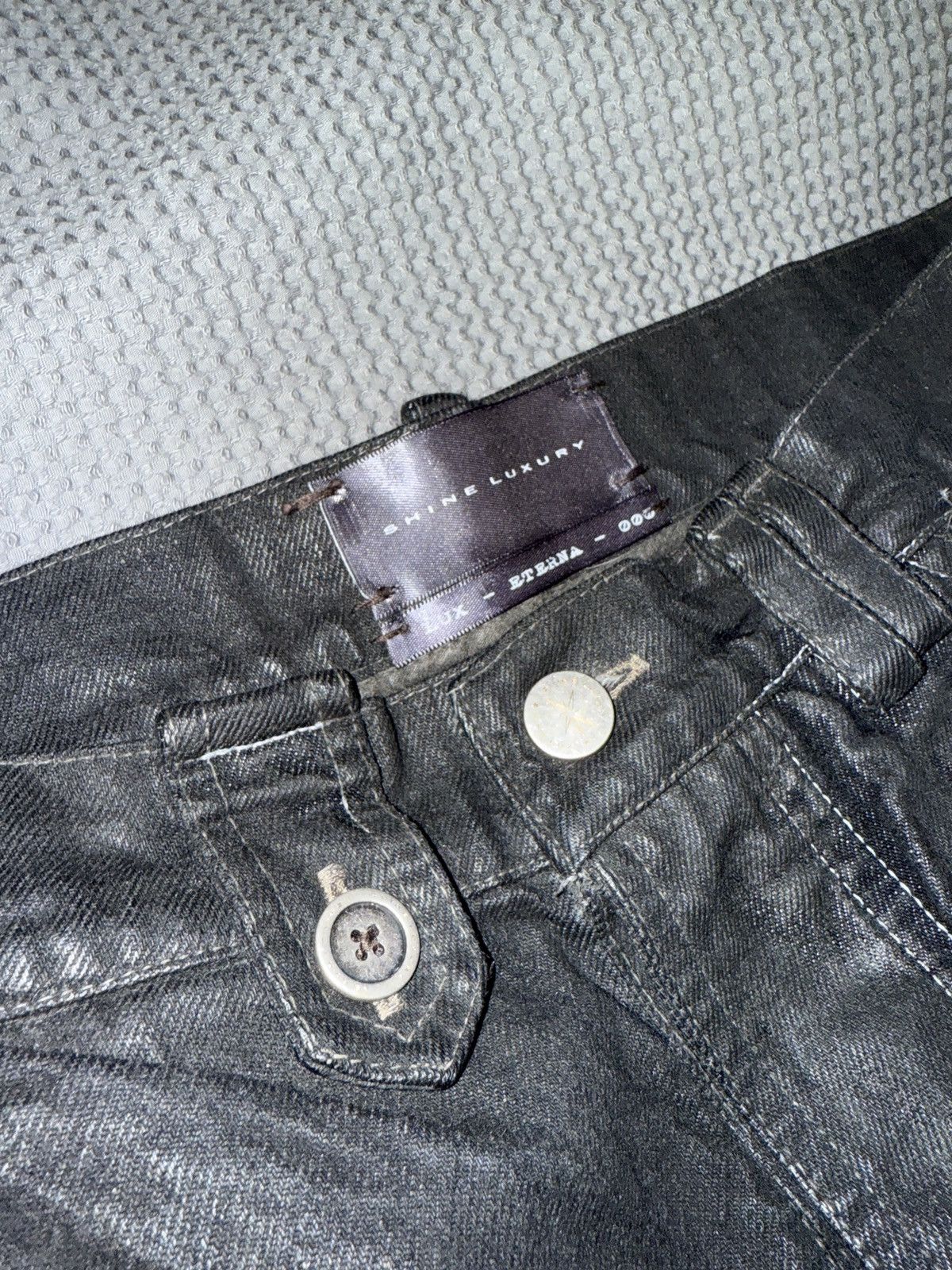 SHINE LUXURY SHINELUXURY „Morgenstar“ Inserted Flared Denim Size US 32 / EU 48 - 5 Thumbnail