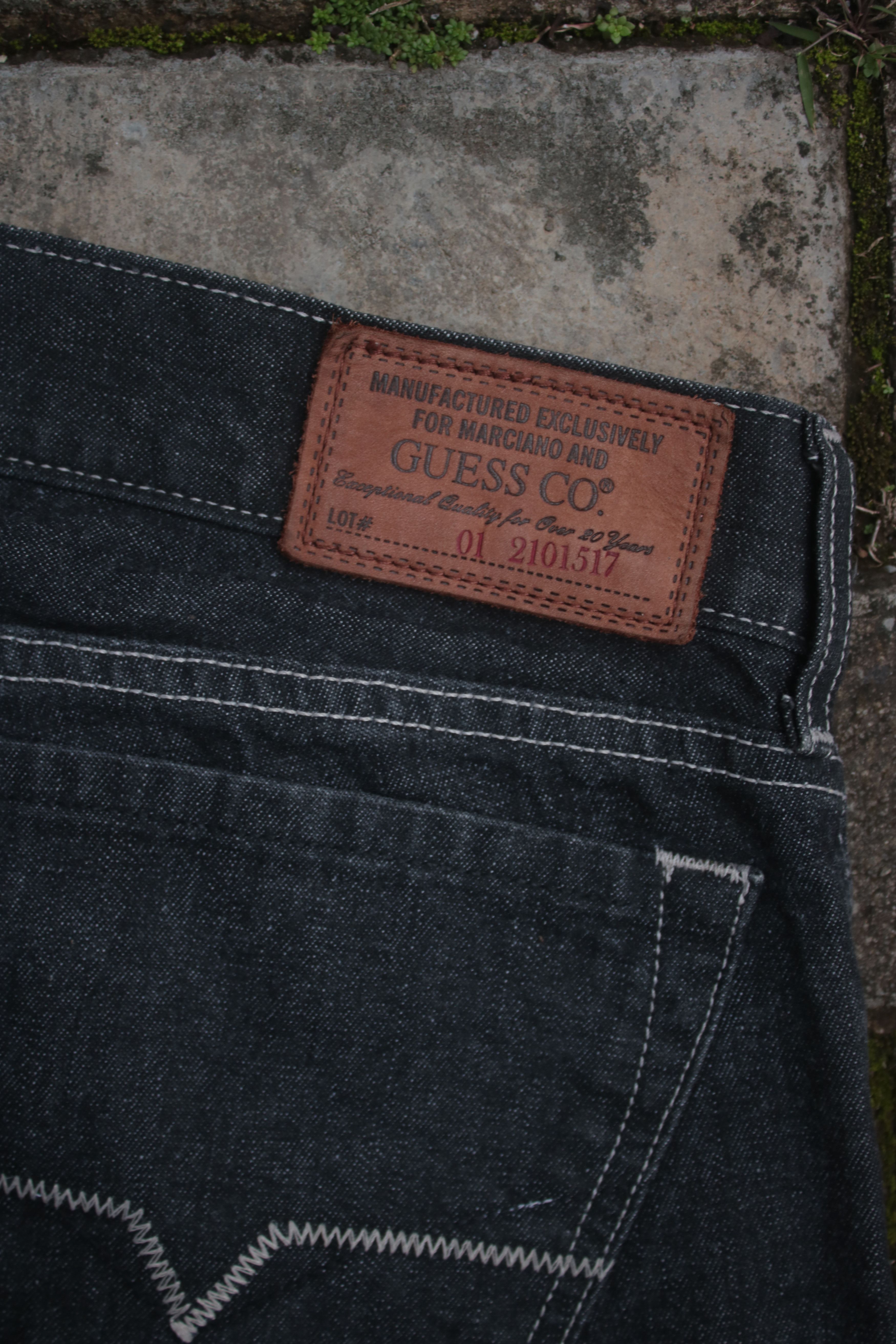 Guess Vintage Guess Jeans Baggy Black indigo 90s Size US 34 / EU 50 - 6 Thumbnail
