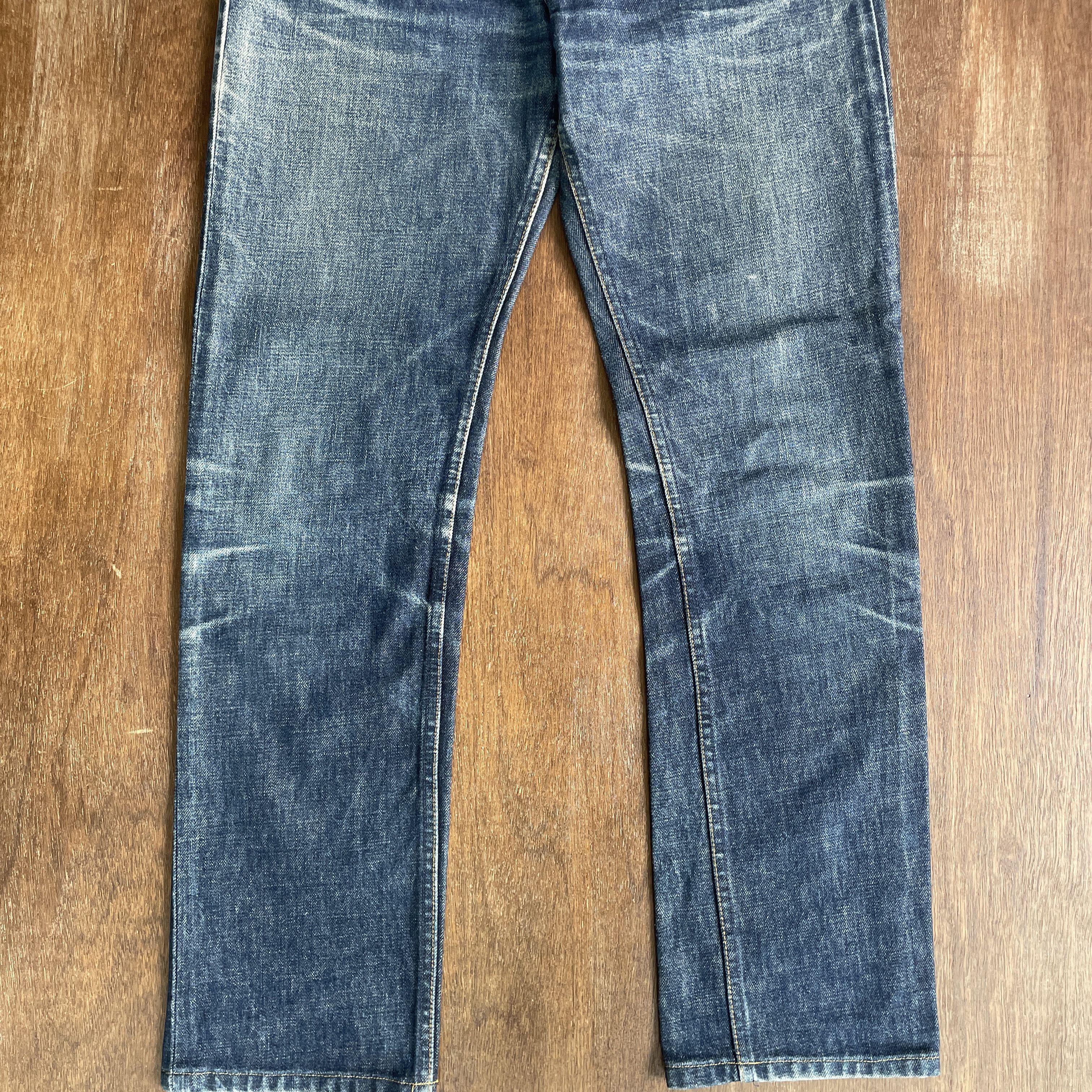 Helmut Lang HELMUT LANG 1998 Classic Denim Italian Cut Size US 29 - 3 Thumbnail