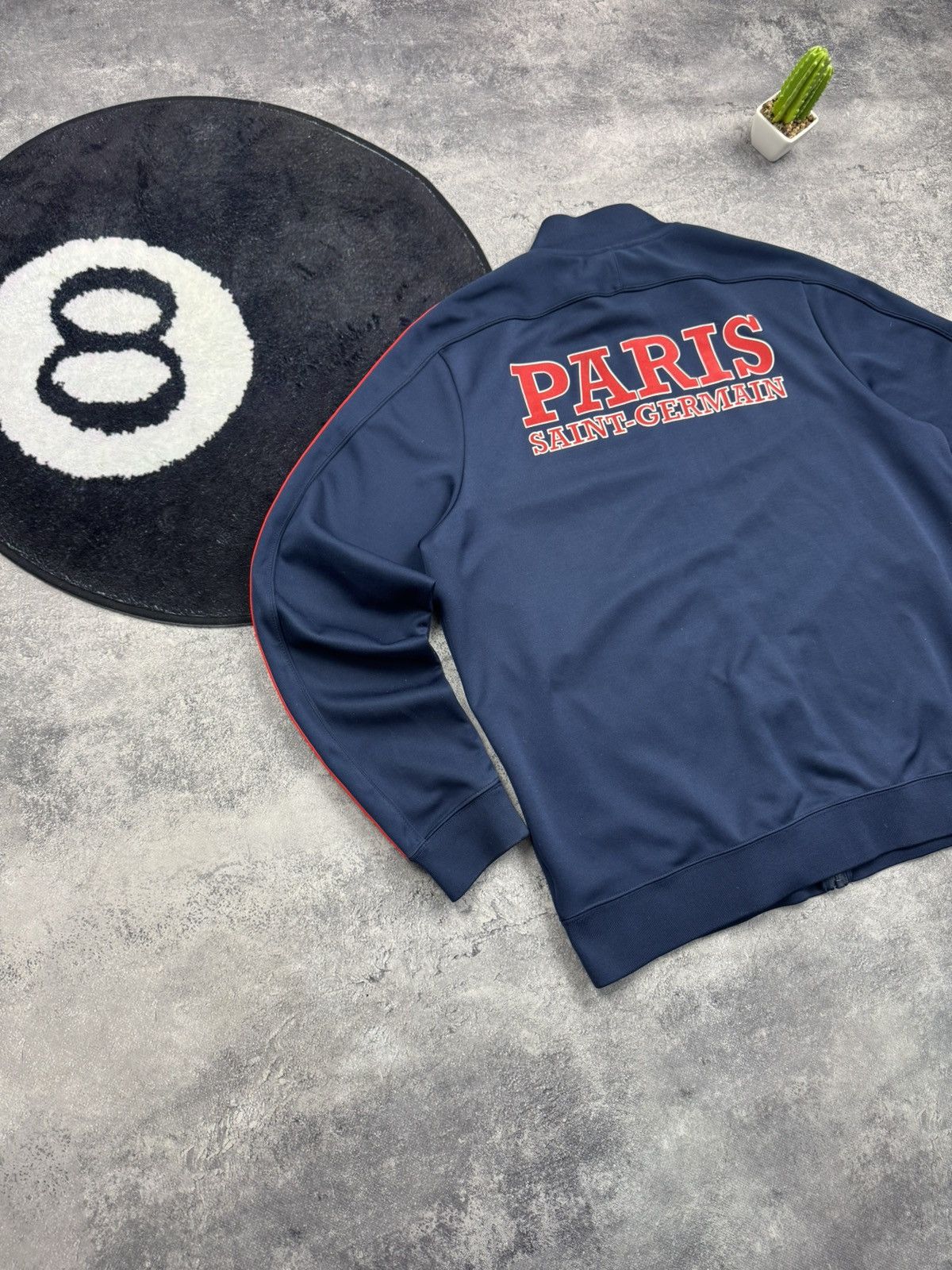 Nike Nike Paris Saint-Germain PSG Track Jacket Full Zip Soccer Size US XL / EU 56 / 4 - 12 Thumbnail