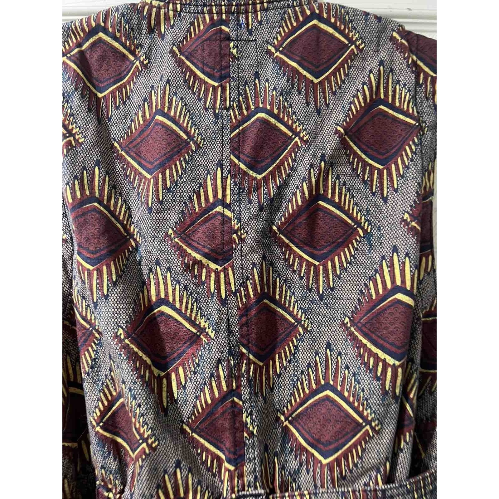 Anthropologie Anthropologie Vest Belt Aztec Size M Cotton A001605 Size M / US 6-8 / IT 42-44 - 7 Thumbnail