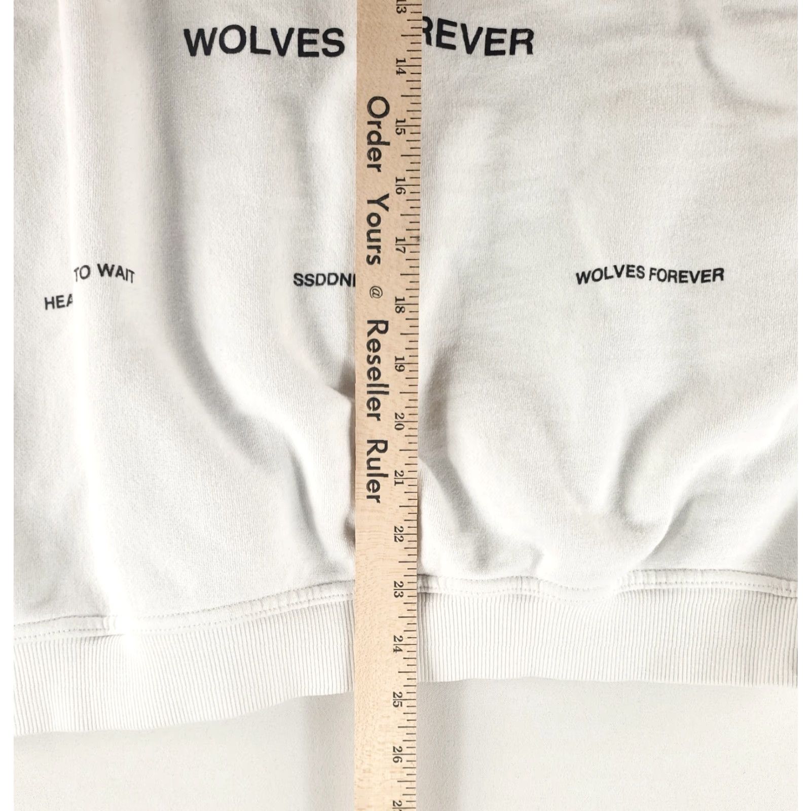 Darc Sport Darc Sport Wolves Club Limited Edition Hoodie Sweatshirt White Mens XL Size US XL / EU 56 / 4 - 6 Thumbnail
