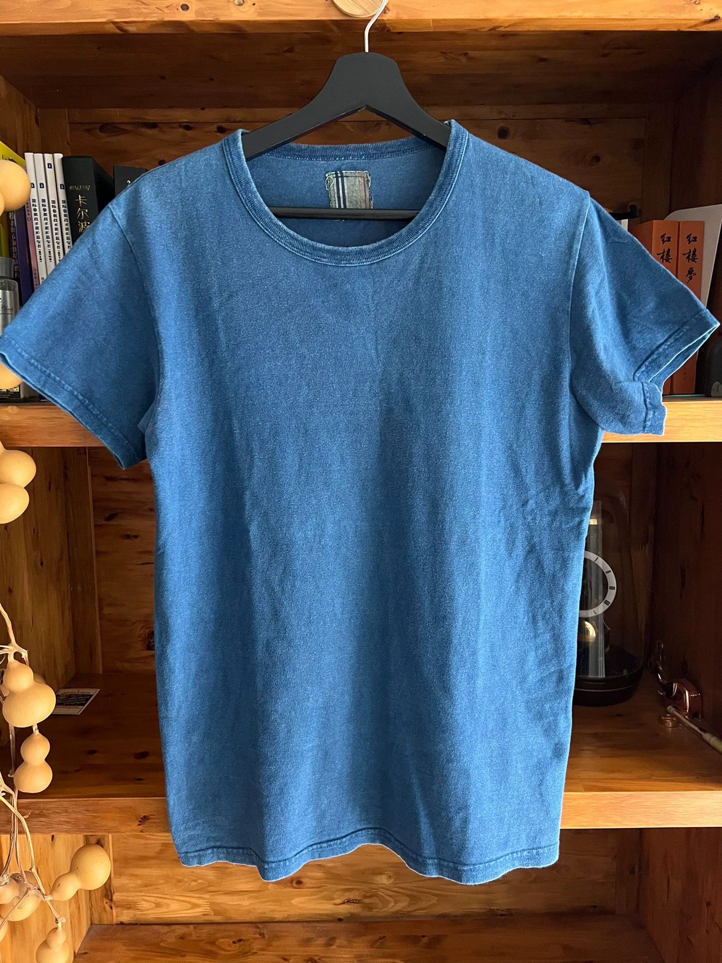 Visvim visvim ict 2015 indigo distressed short sleeve tee M Size US M / EU 48-50 / 2 - 1 Thumbnail