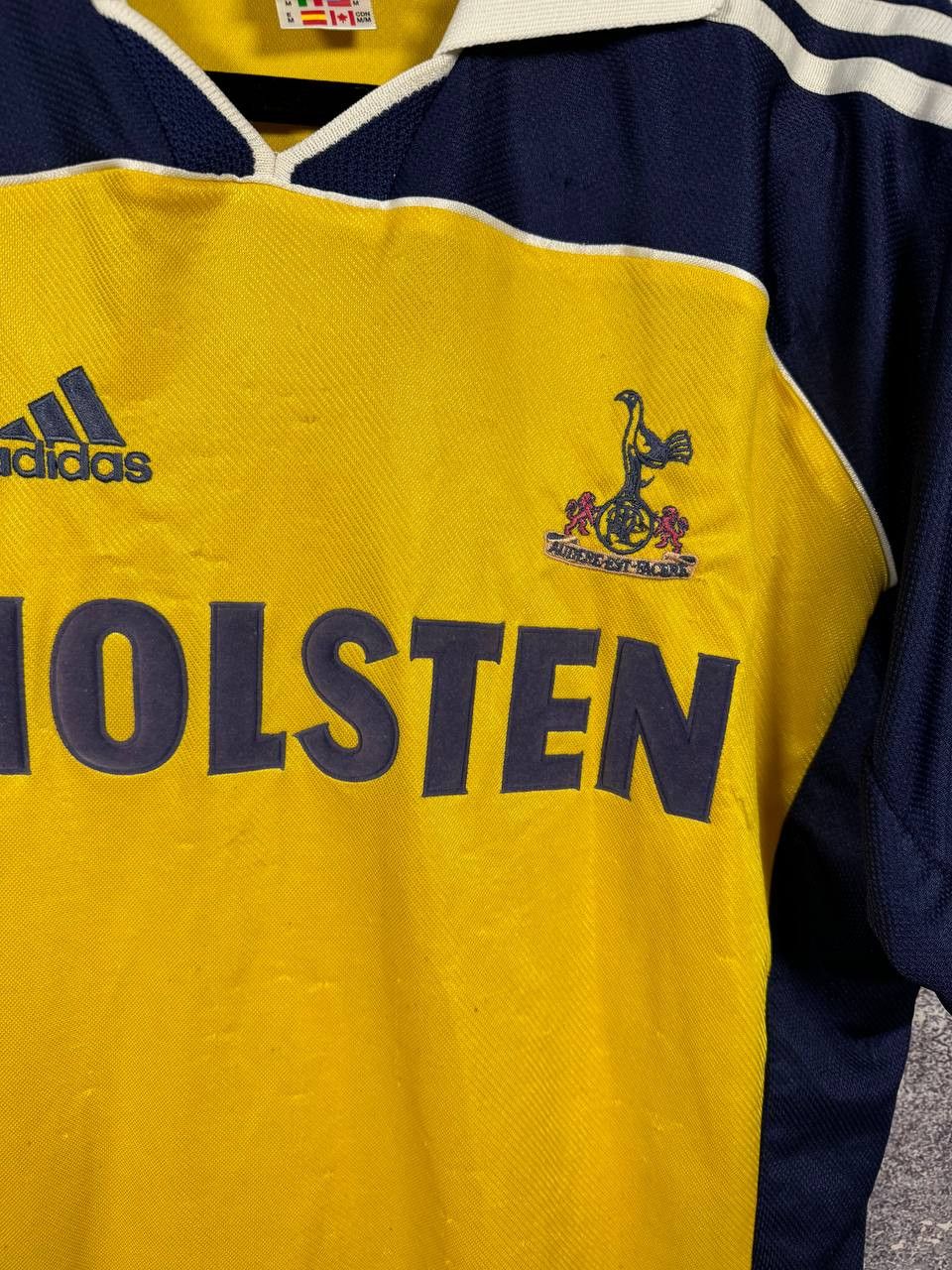 Adidas × Vintage 90's Vintage Tottenham 1999/00 Away Adidas Soccer Jersey Size US M / EU 48-50 / 2 - 6 Thumbnail