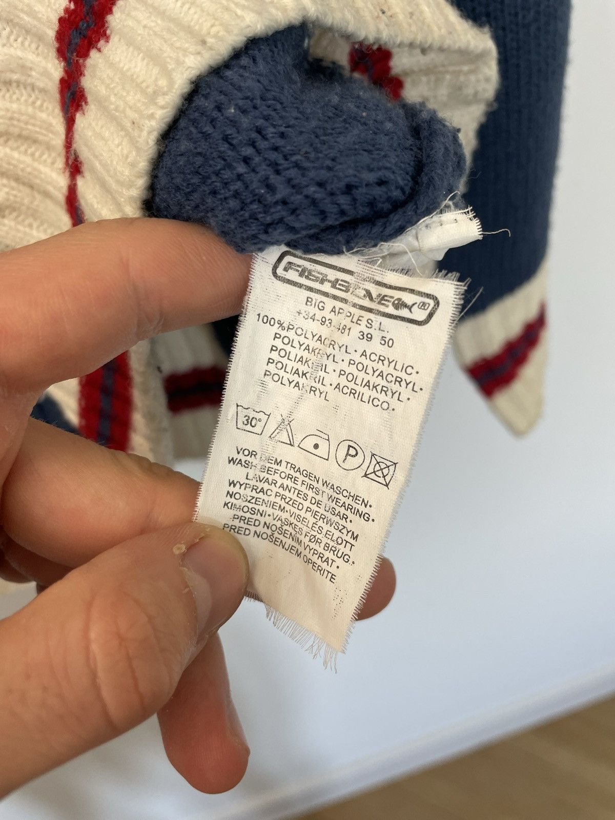 Vintage Vintage Y2k England Great Britain Flag Knit Zip Sweater Rare Size US L / EU 52-54 / 3 - 4 Thumbnail