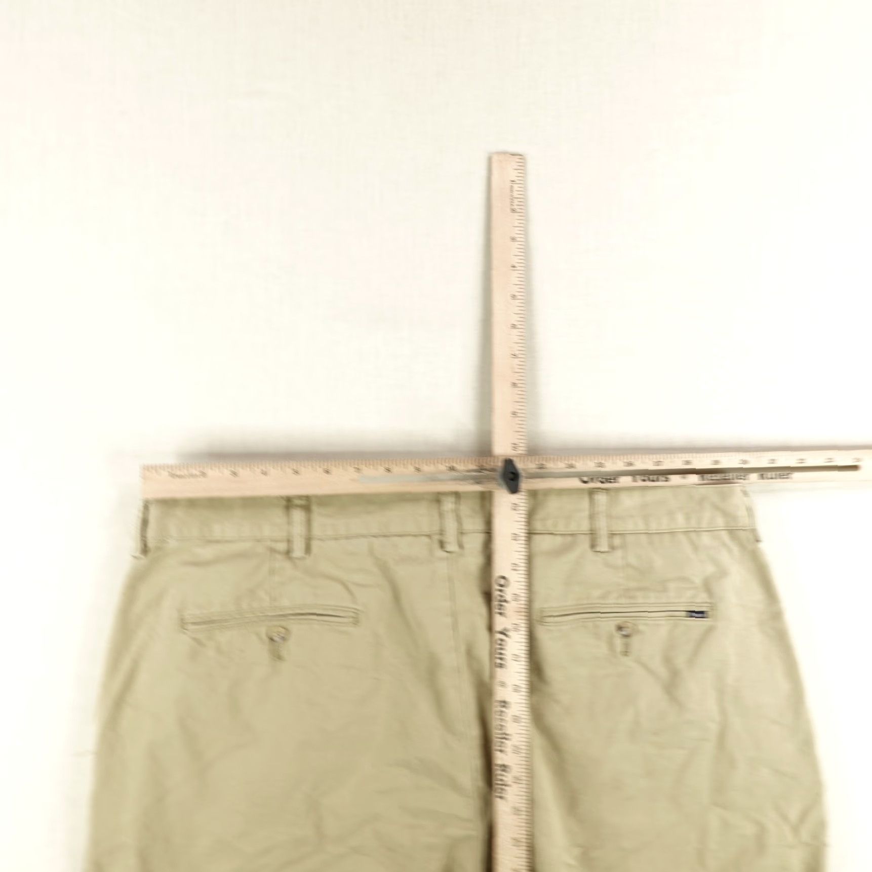 Polo Ralph Lauren Polo Ralph Lauren Shorts Mens 42 Khaki Classic Fit Chino Flat Front Tan Cotton Size US XL / EU 56 / 4 - 5 Thumbnail
