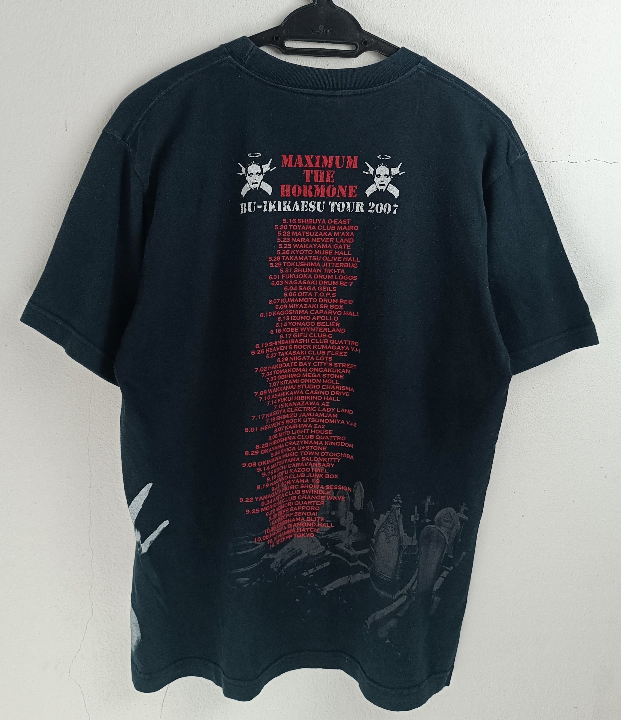 Band Tees VINTAGE 2007 MAXIMUM THE HORMONE TOUR TS sim 10feet coldrain Size US M / EU 48-50 / 2 - 4 Thumbnail