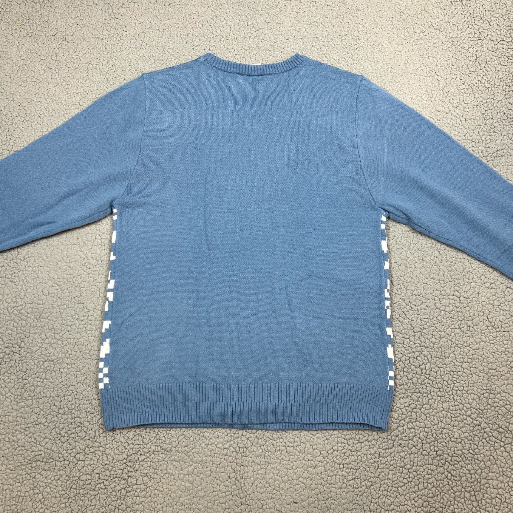 Disney Disney Sweater Womens XL Blue Christmas Fair Isle Stitch Pullover KnIT Crew Neck Casual Holiday Winter Size XL / US 12-14 / IT 48-50 - 5 Thumbnail