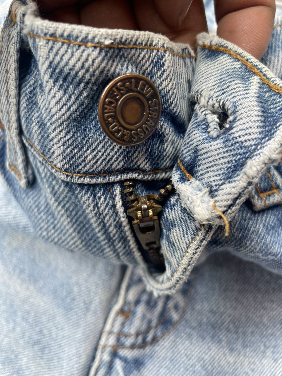 Levi's Vintage Usa 1988 Levis 517 Orange Tab Stone Wash Size US 29 - 18 Thumbnail