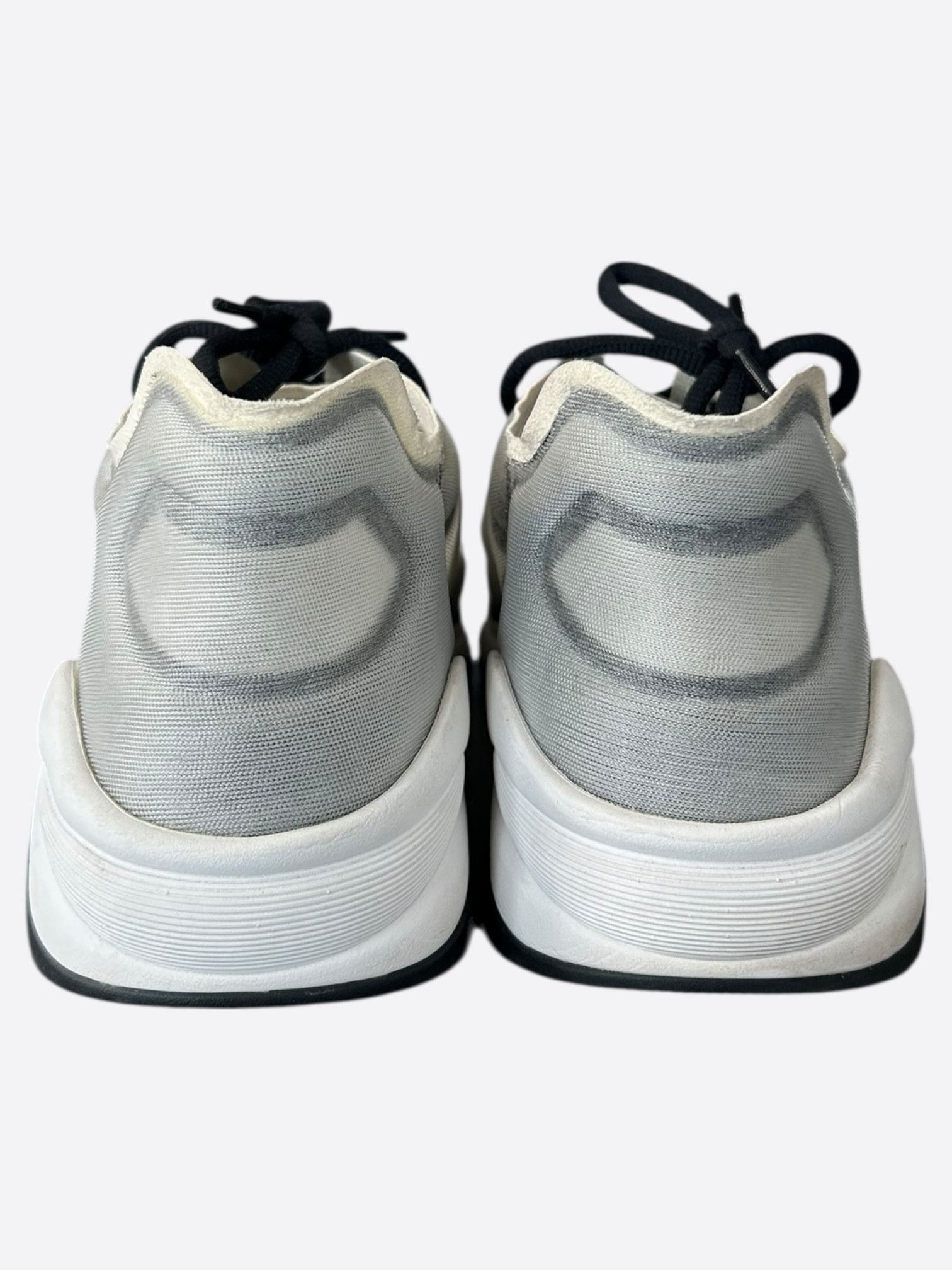 Chanel Chanel Grey & Black CC Logo Runners Size US 10 / EU 43 - 4 Thumbnail