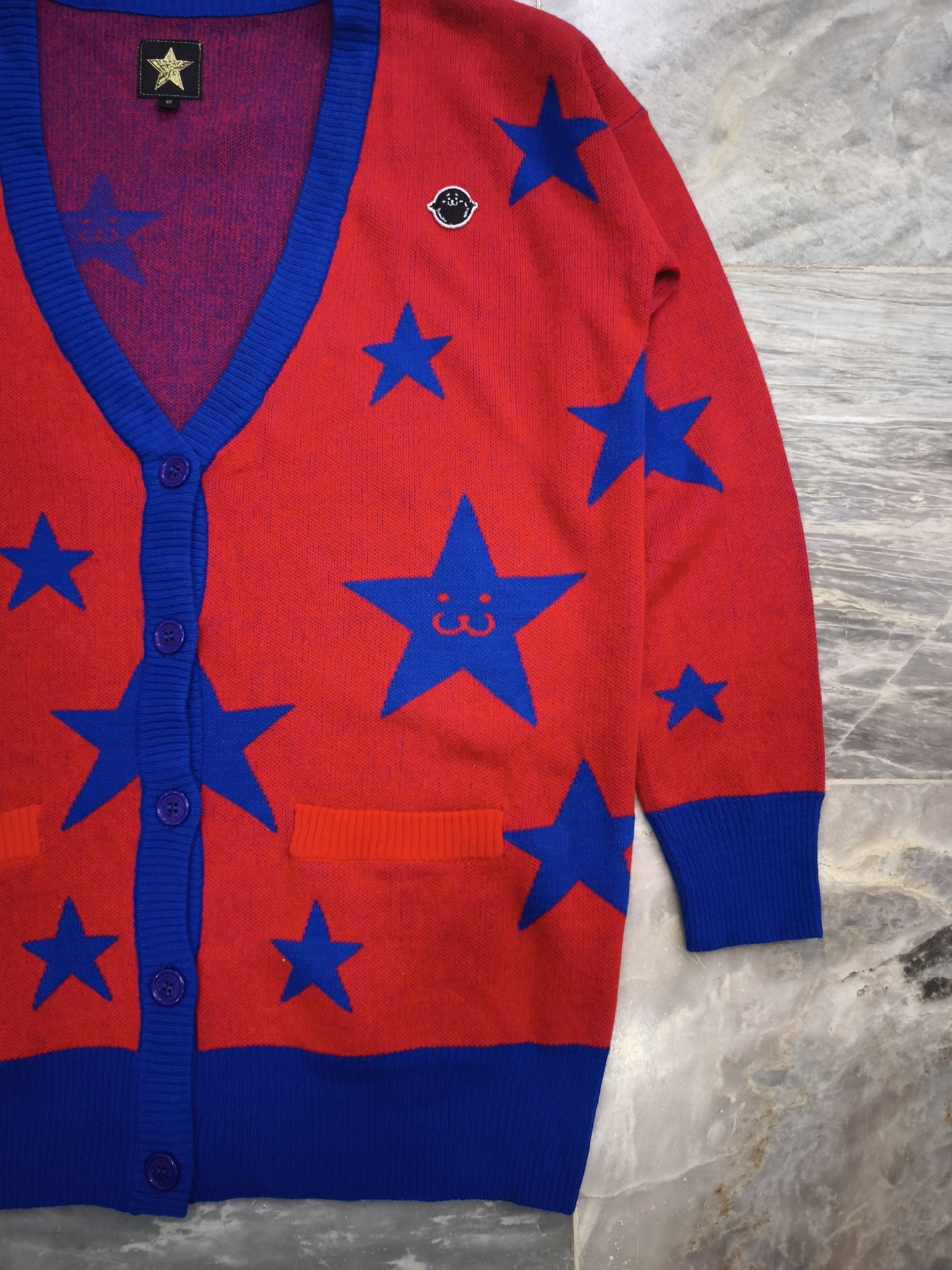 20471120 90's Hyoma Star Cardigan Size S / US 4 / IT 40 - 3 Thumbnail