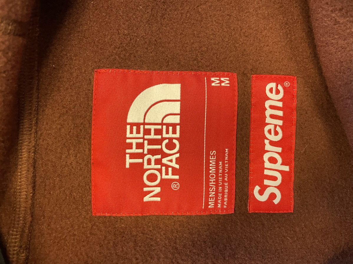 Supreme × The North Face Supreme TNF Fleece Dark Oat Size US M / EU 48-50 / 2 - 4 Thumbnail