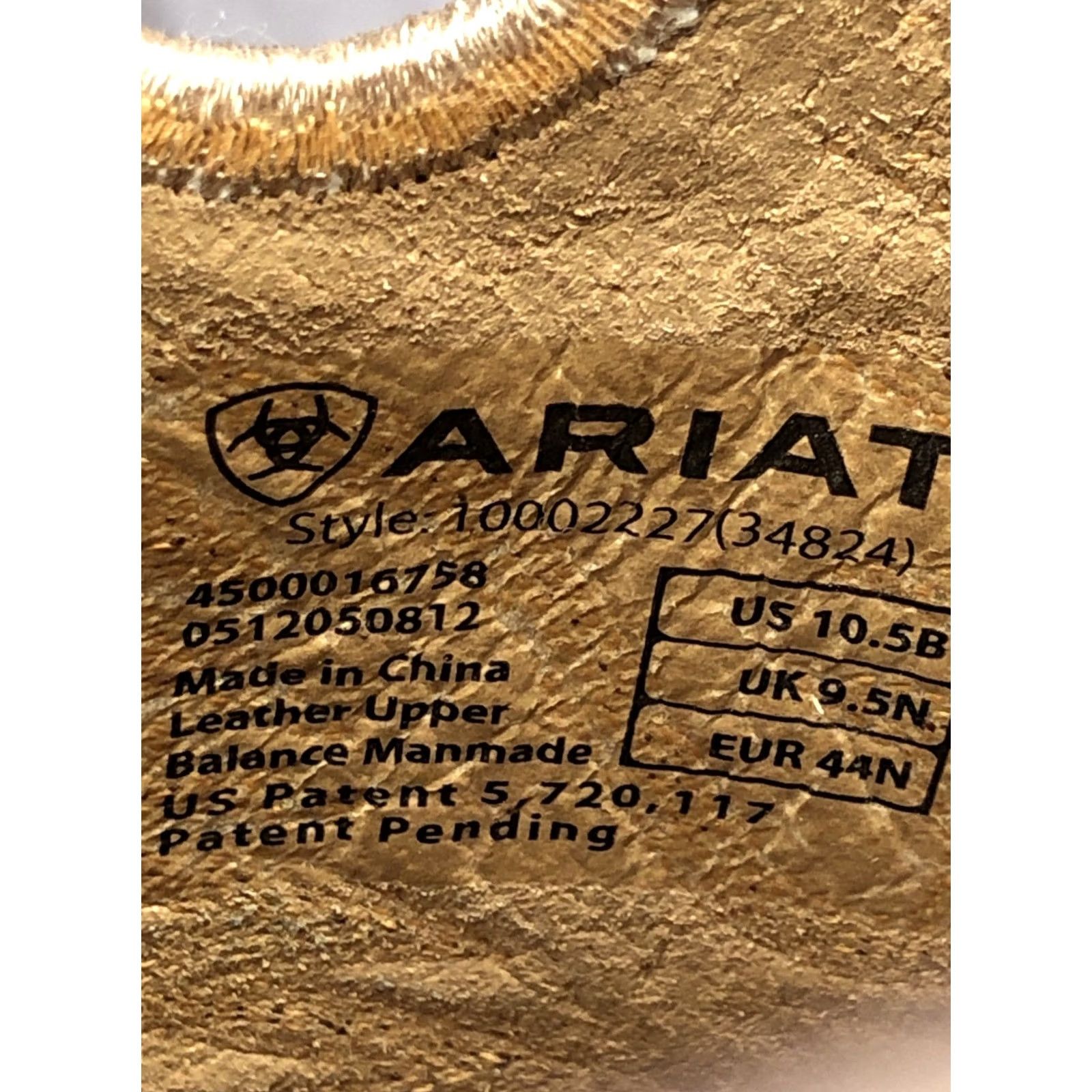 Ariat ARIAT Icon Mens Heritage Roughstock Square Toe Leather Western Boots 10.5 B Mens Boots Brown Leather Western Square Toe Heritage Roughstock Size US 11 / EU 44 - 6 Thumbnail