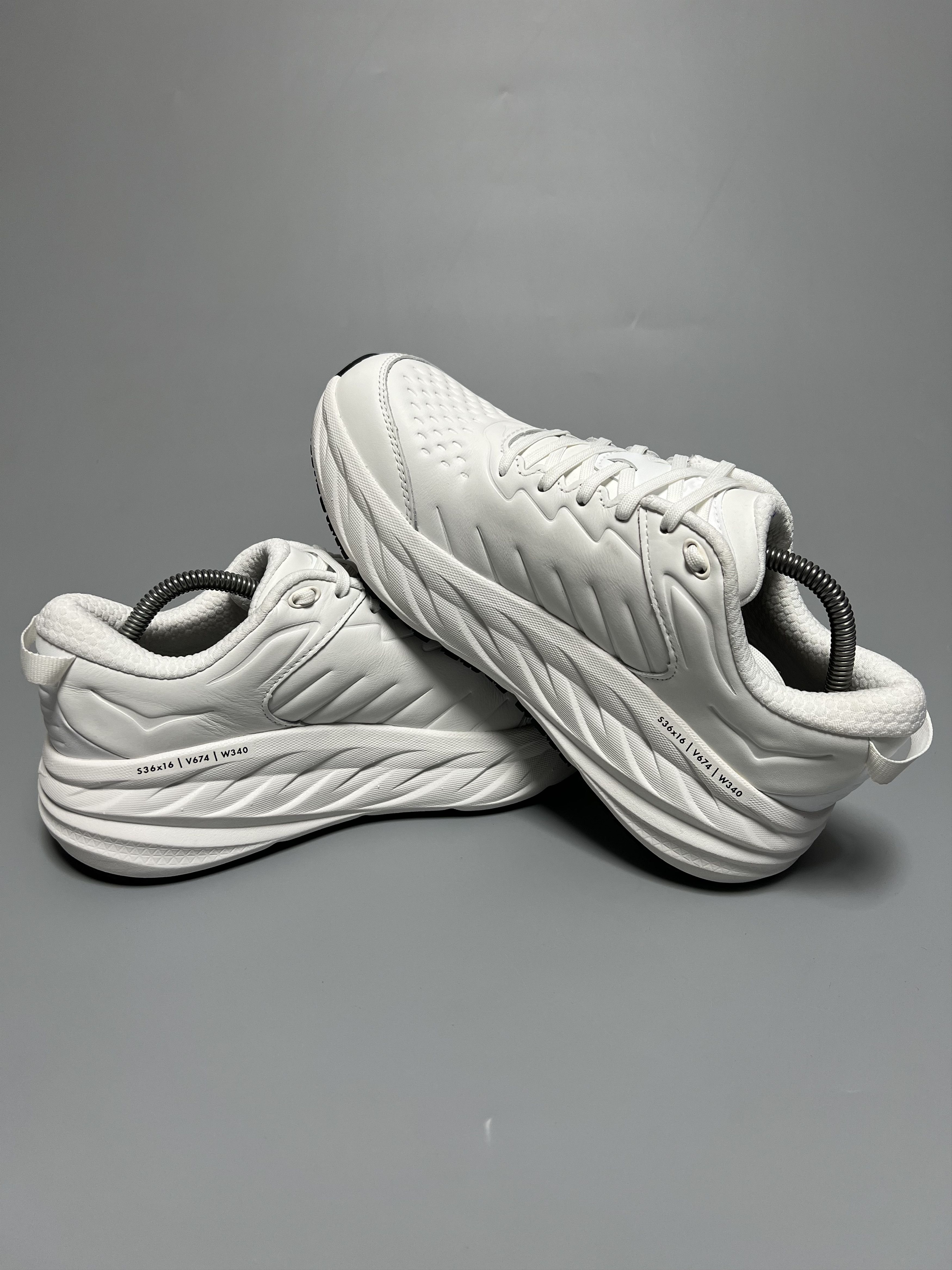 Hoka Hoka Bondi SR 'Frost' Running Shoes Walking Gym Training Size US 9 / IT 39 - 5 Thumbnail