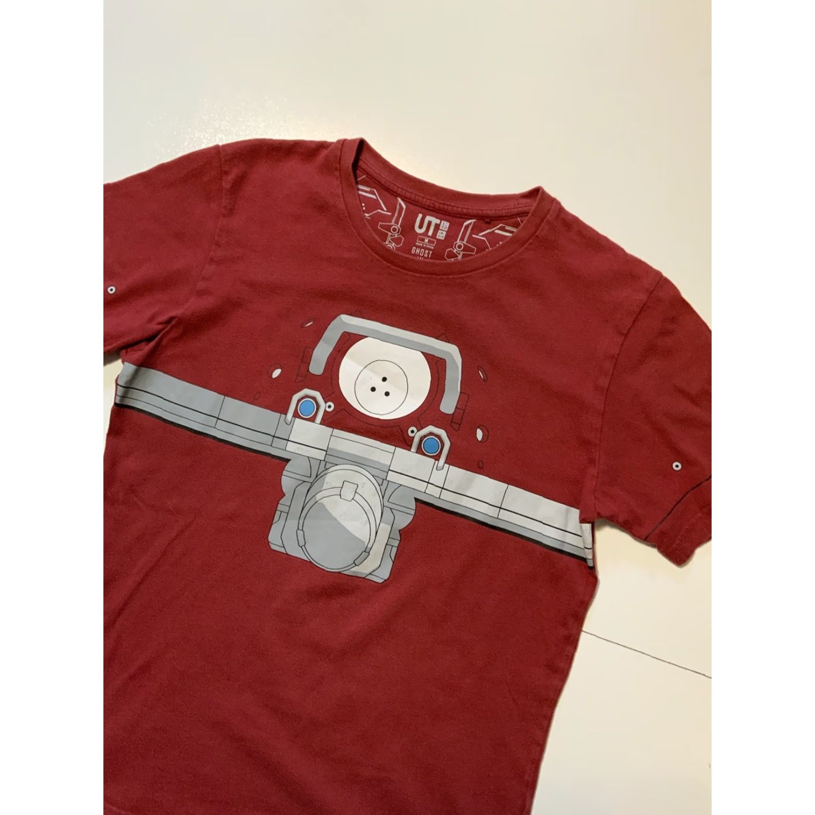 Uniqlo VINTAGE Uniqlo Ghost In The Shell Arise Logicoma Manga Anime Cartoon T-shirt Sz M Red Mens Graphic Tee 90s? Size US M / EU 48-50 / 2 - 3 Thumbnail