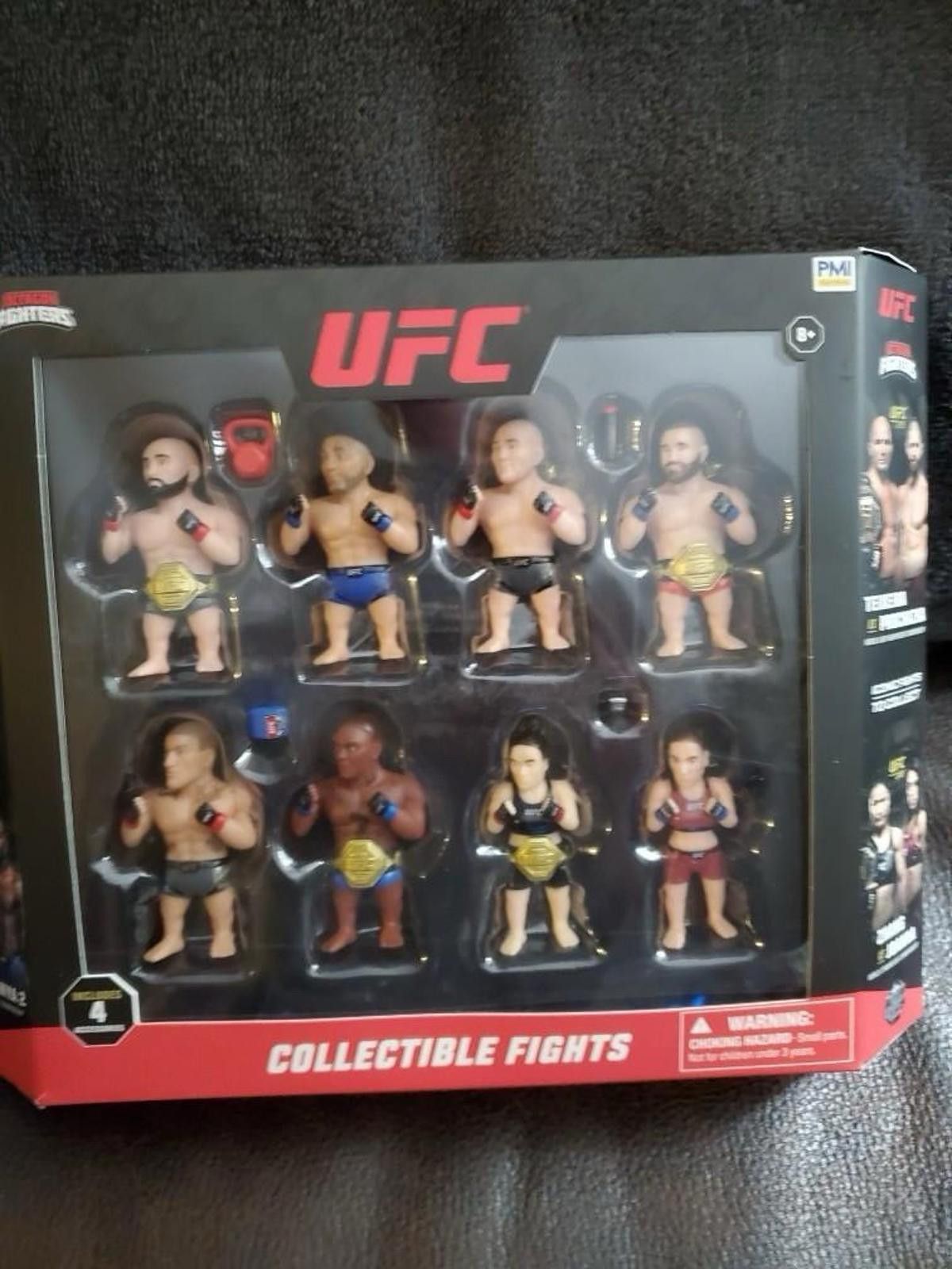 Other UFC Collectible Fights Octagon Fighters 8 Figurines Set Size ONE SIZE - 1 Thumbnail