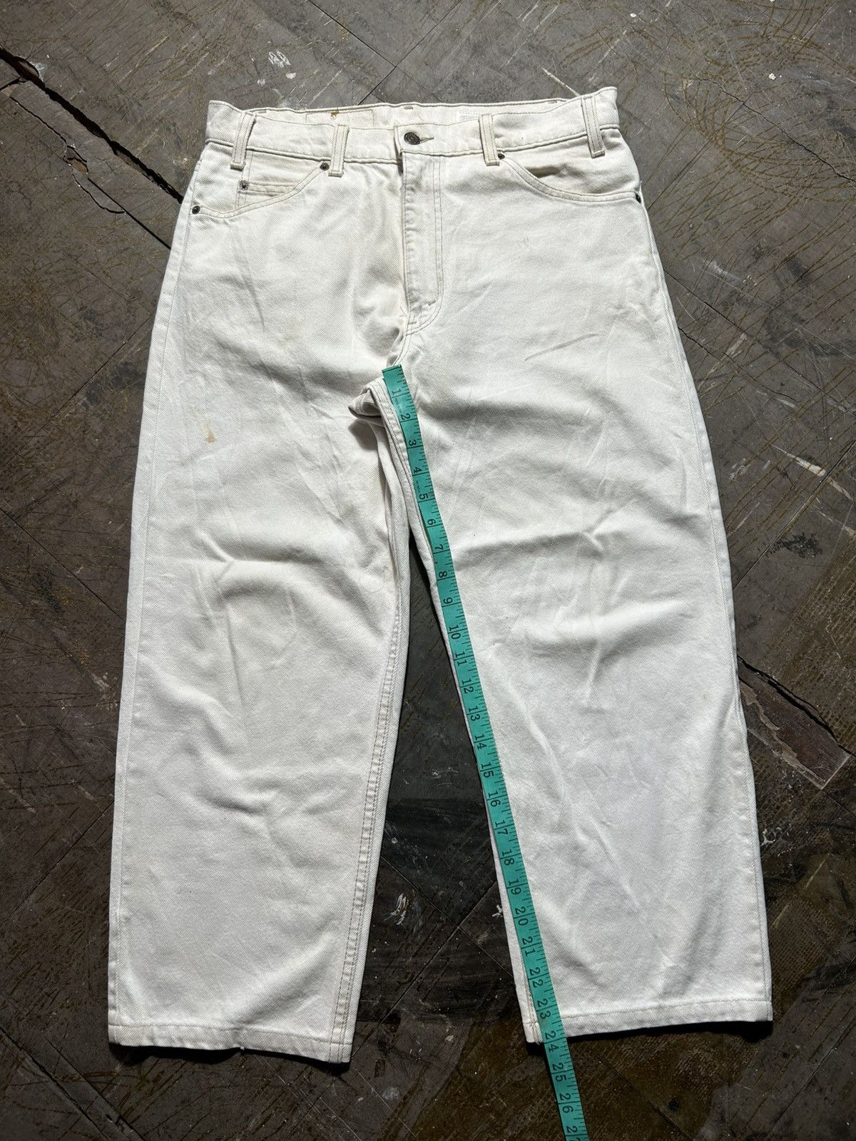 Levi's × Vintage Vintage Levi’s 550 Orange Tab Denim Jeans Size US 33 - 17 Thumbnail