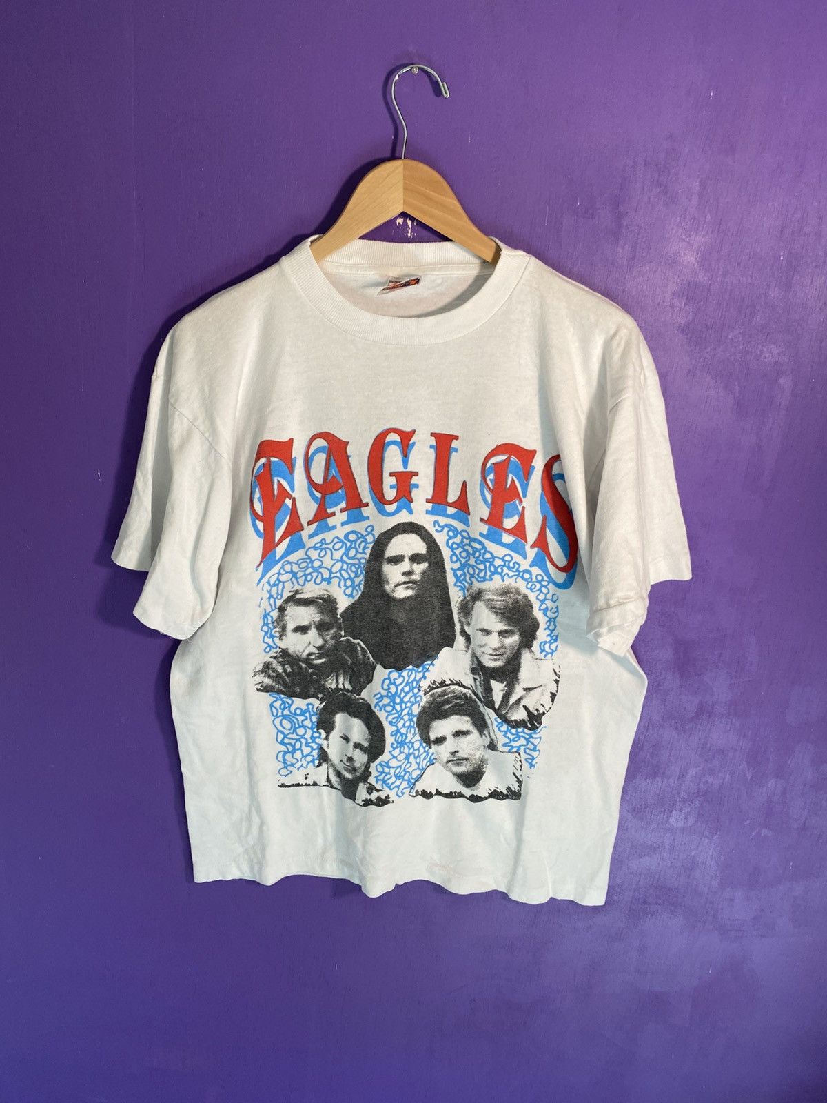 Vintage 90s Eagles Anthology reunion tour tee