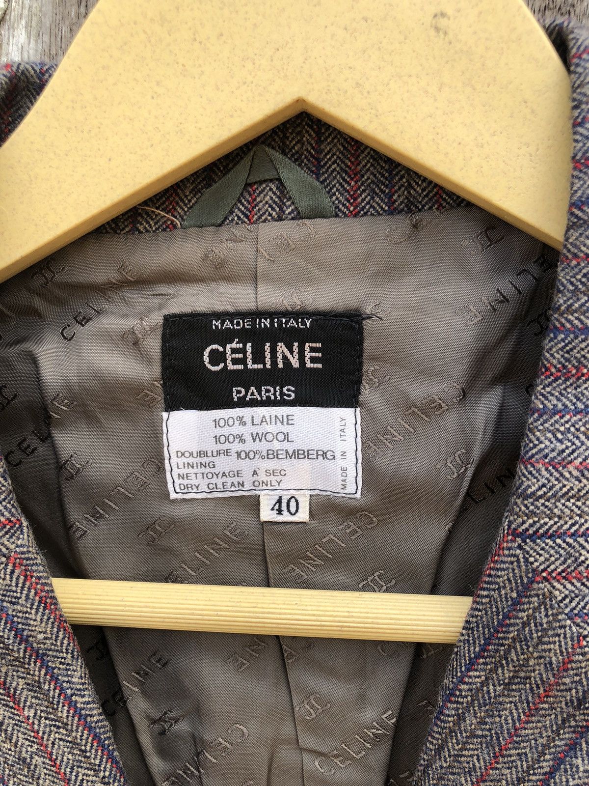 Celine Celine Blazer Nice Design Size S / US 4 / IT 40 - 5 Thumbnail