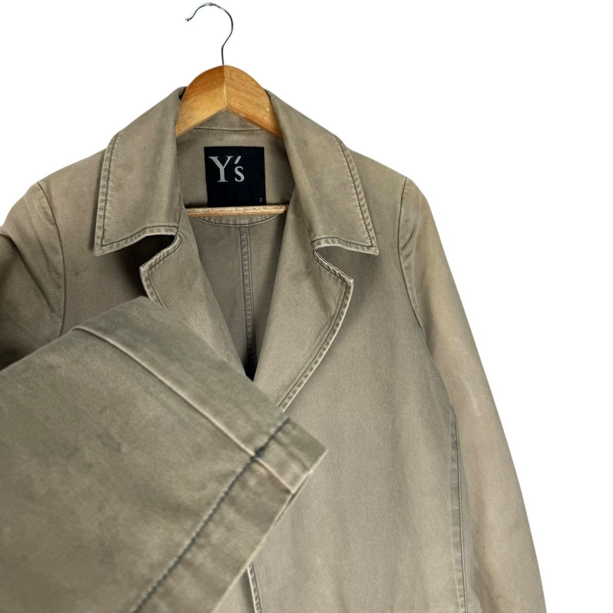 Yohji Yamamoto 🔥Y’S BUTTONLESS CARDIGAN LONG JACKET Size US M / EU 48-50 / 2 - 4 Thumbnail