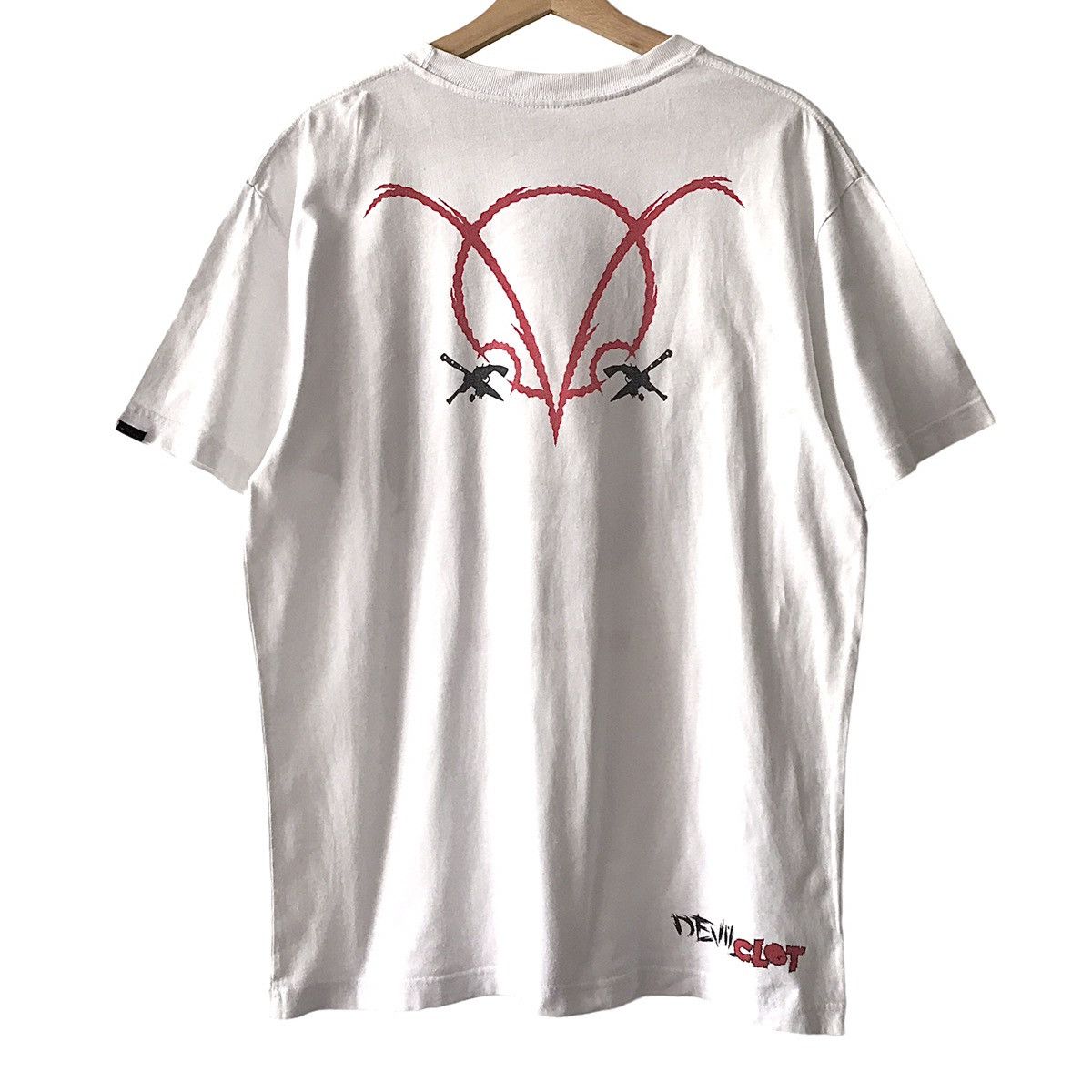 CLOT DevilClot X Charles Manson American Psycho Devilish Sign Tee Size US L / EU 52-54 / 3 - 2 Thumbnail