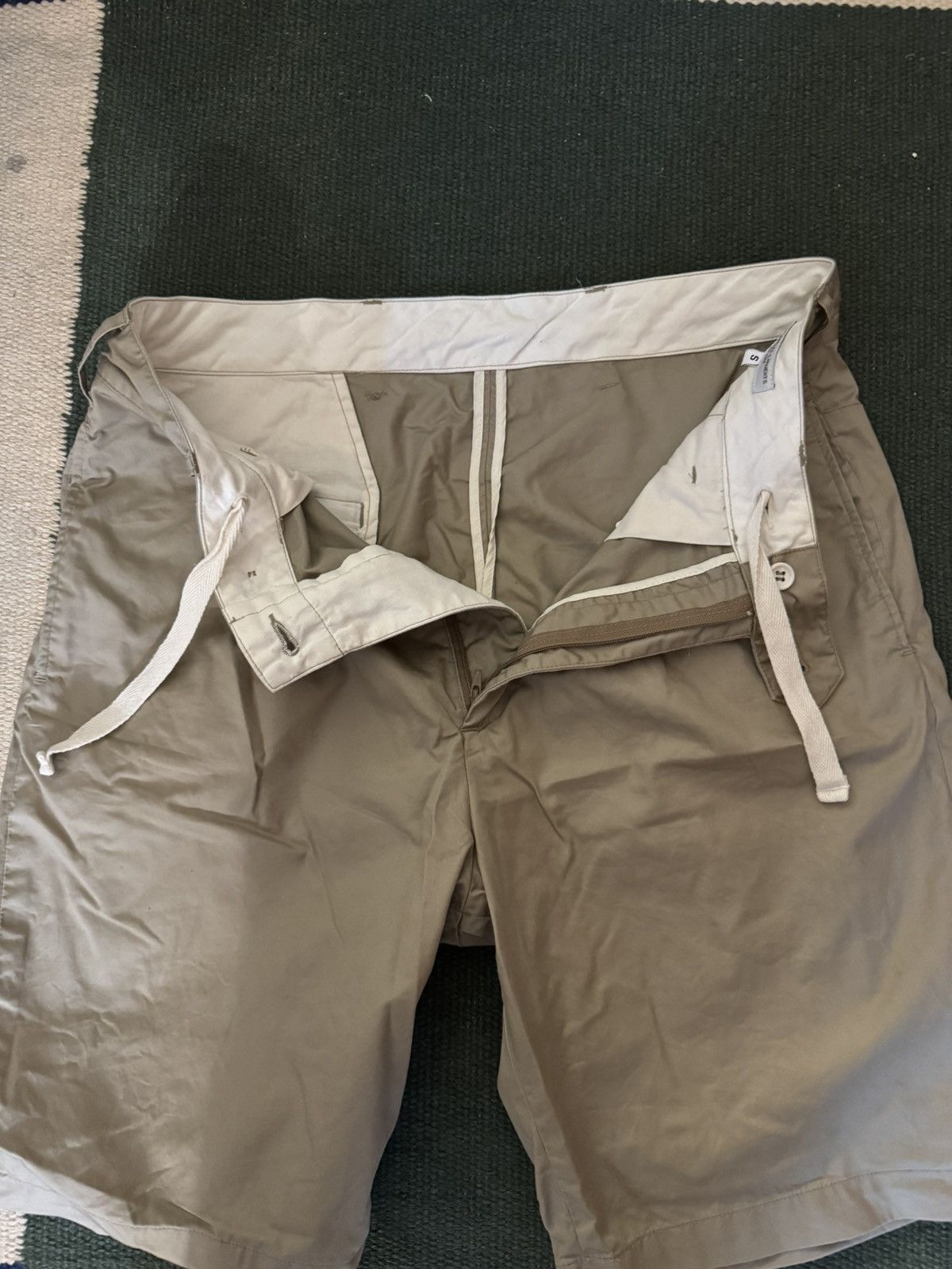 Engineered Garments EG Khaki Shorts Size US 32 / EU 48 - 4 Thumbnail