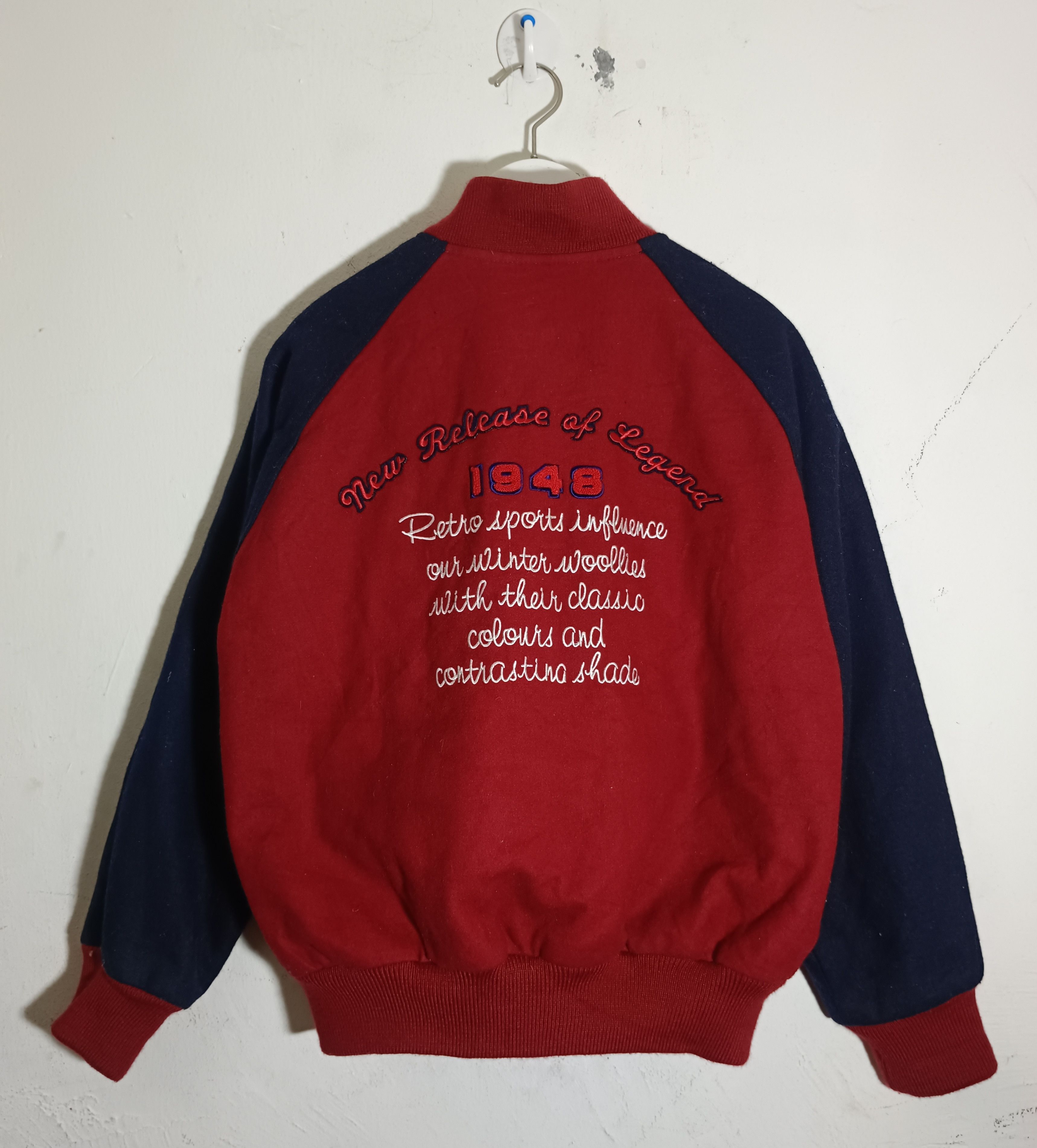 Japanese Brand Vintage Van Jac Varsity Jacket Size US S / EU 44-46 / 1 - 1 Thumbnail