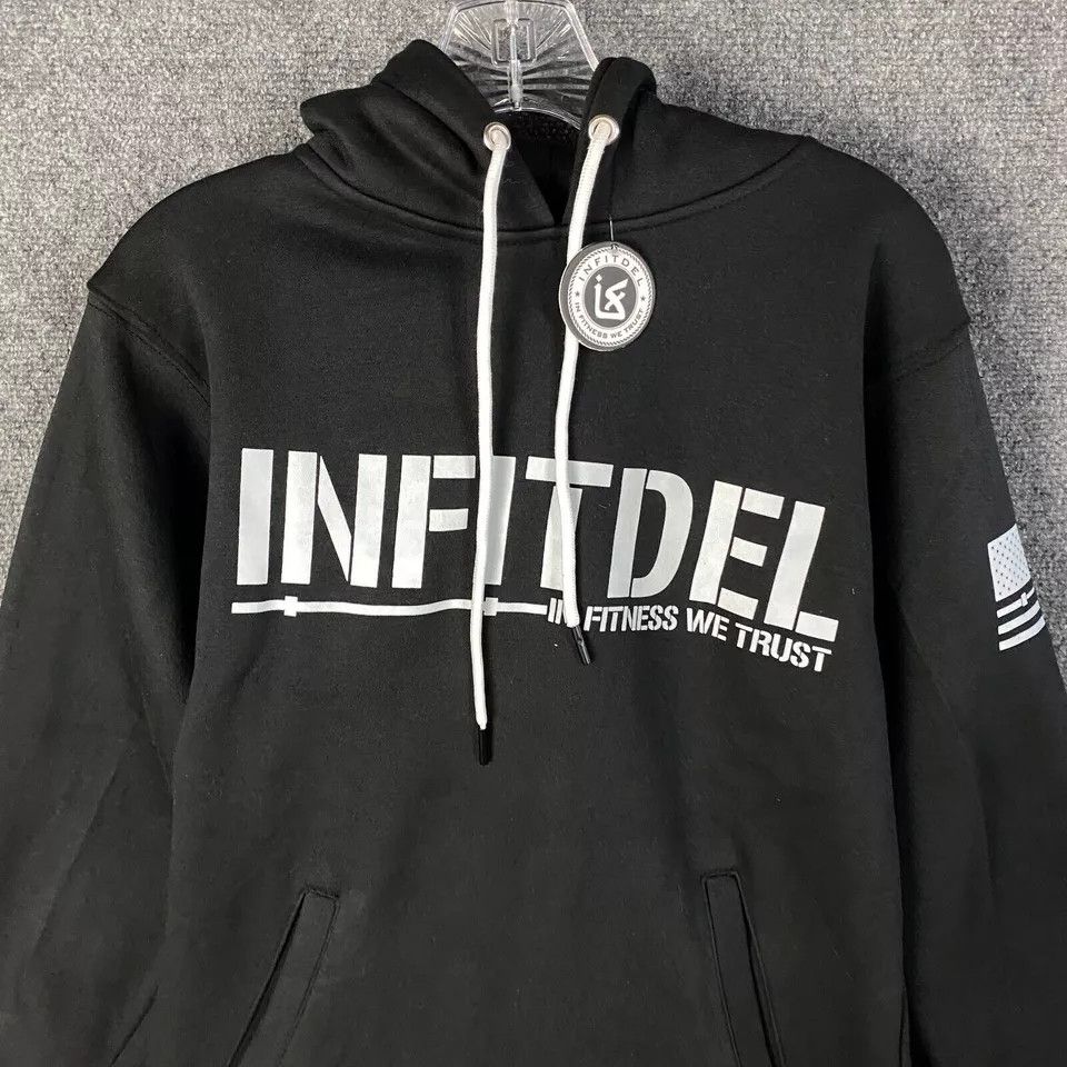 Other Infitdel Hoodie Men's Small Pullover NWT Drawstring Adults S Size US S / EU 44-46 / 1 - 2 Thumbnail