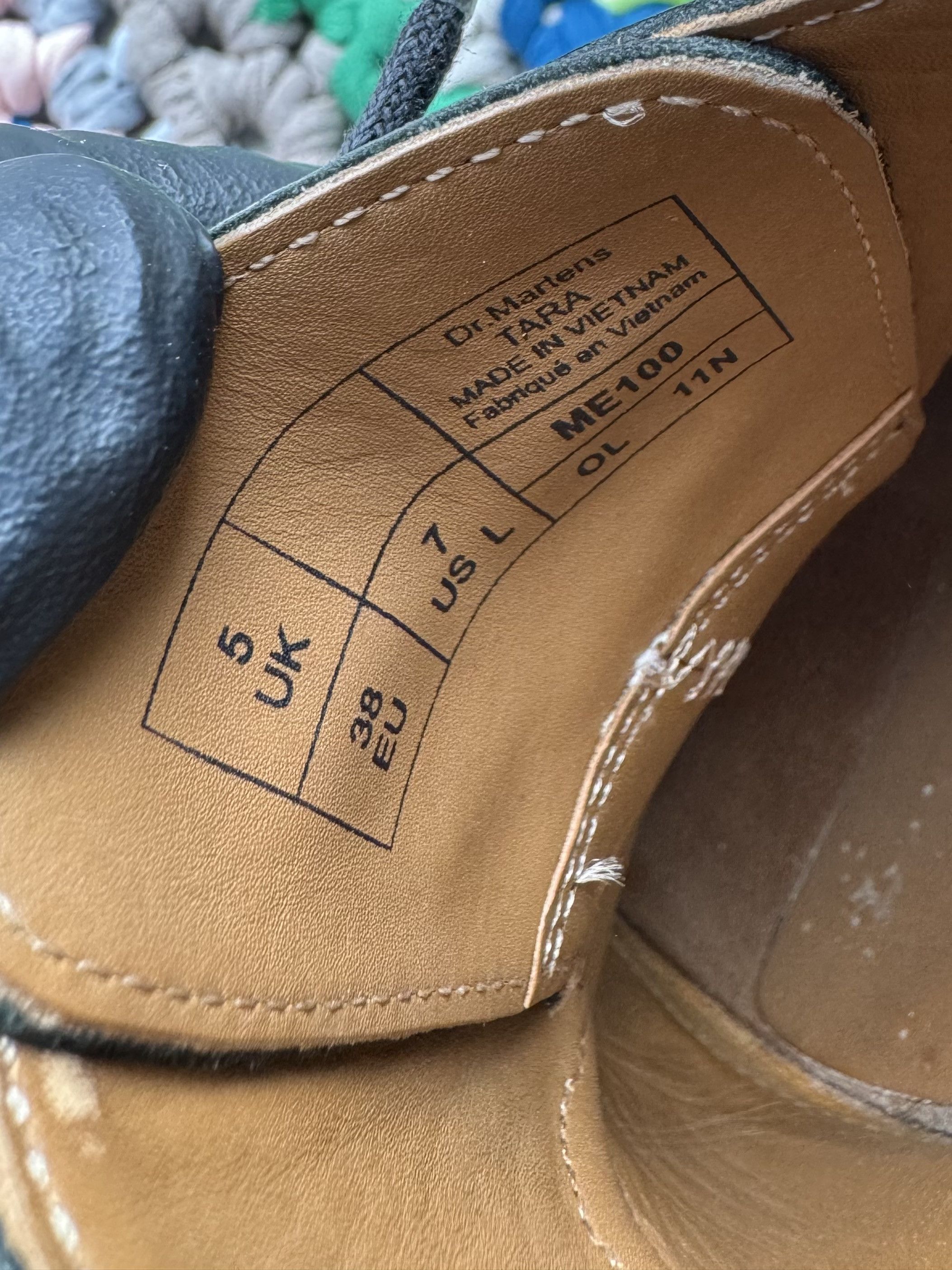 Dr. Martens Dr. Martens Vintage Leather Heels (V38)(D10) Size US 7.5 / IT 37.5 - 10 Thumbnail