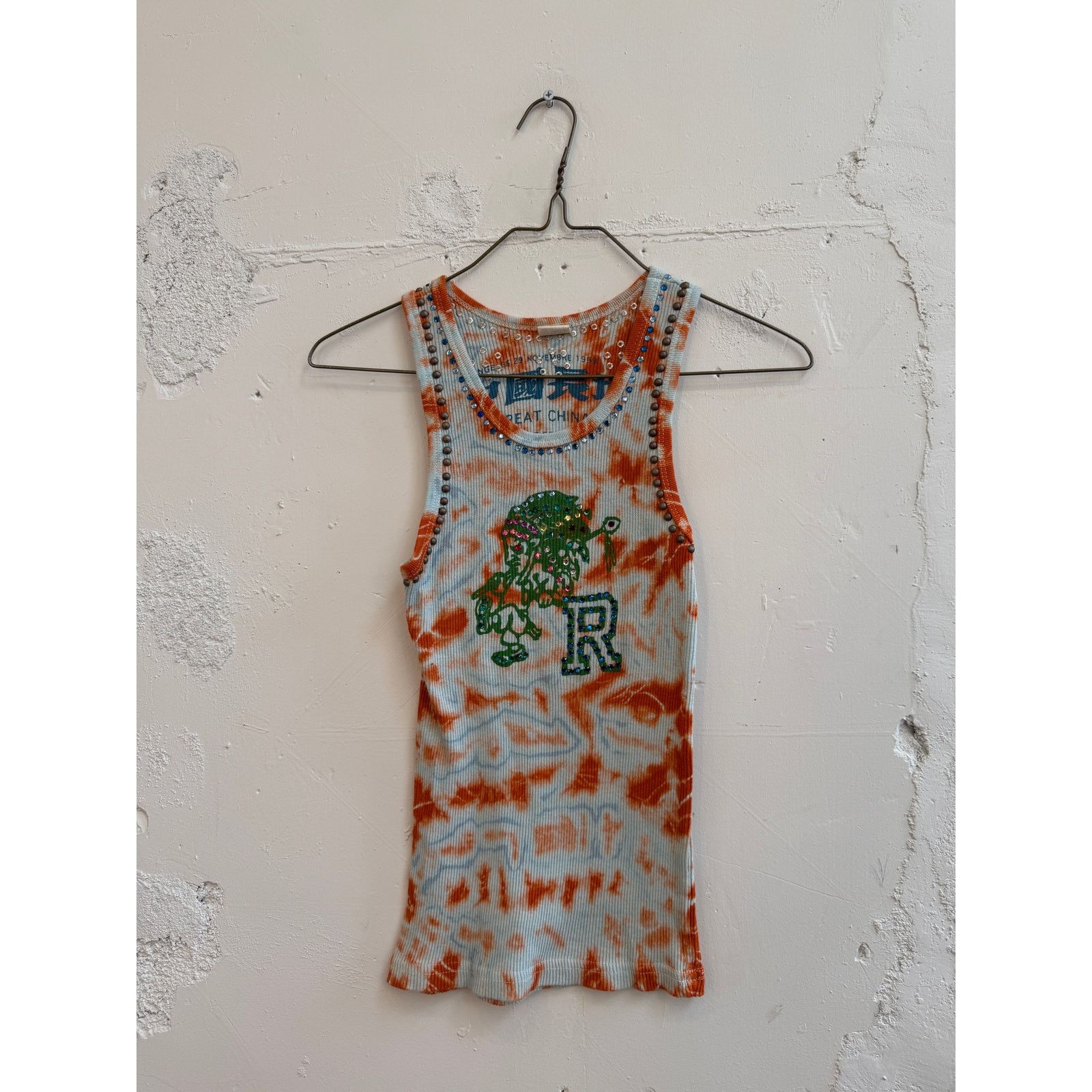 The Great China Wall Great China Wall x Hot Mess Tie Dye Studded Tank Top Size M / US 6-8 / IT 42-44 - 1 Thumbnail
