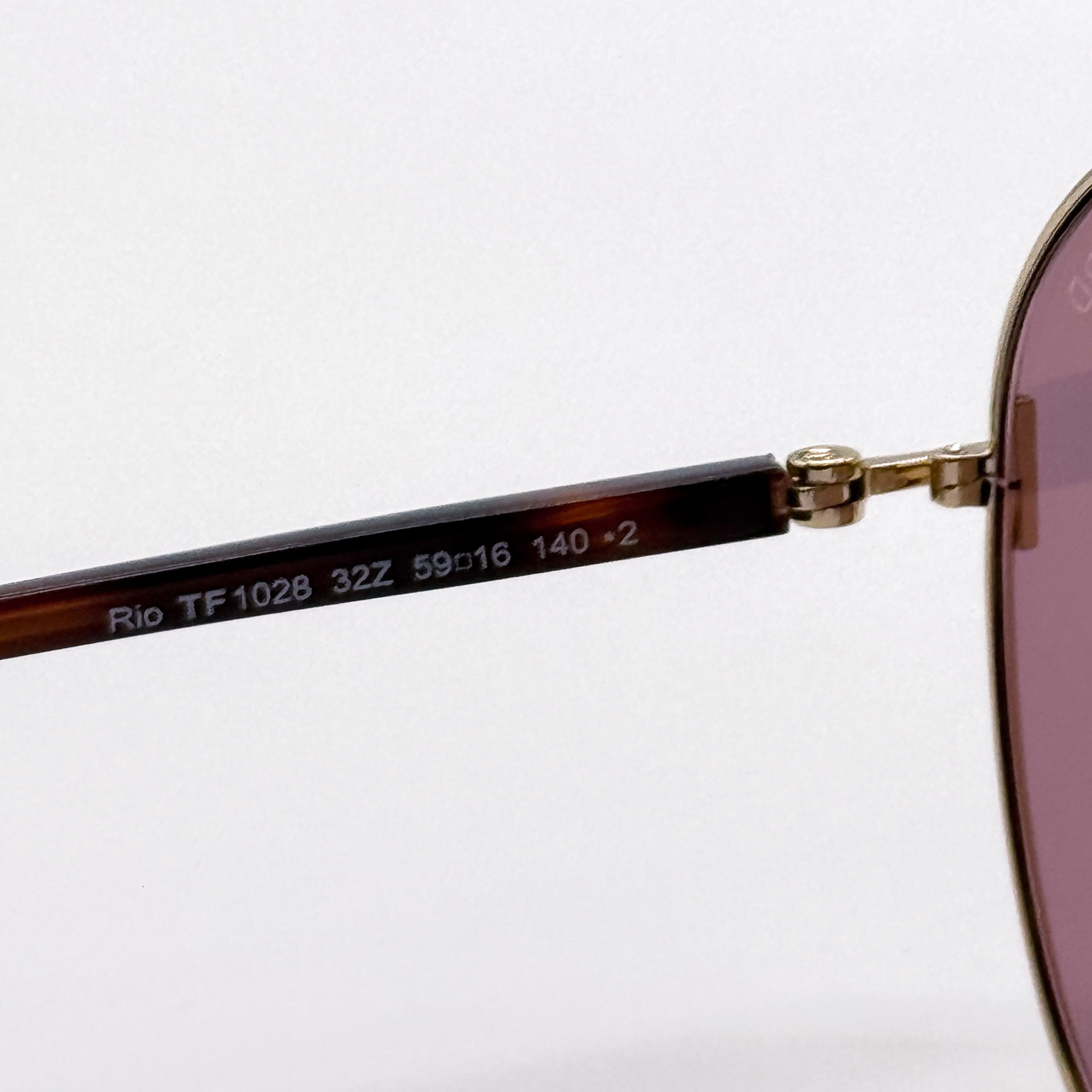 Tom Ford NEW TOM FORD RIO TF1028 32Z WOMEN SUNGLASSES FT1028/S Size ONE SIZE - 7 Thumbnail