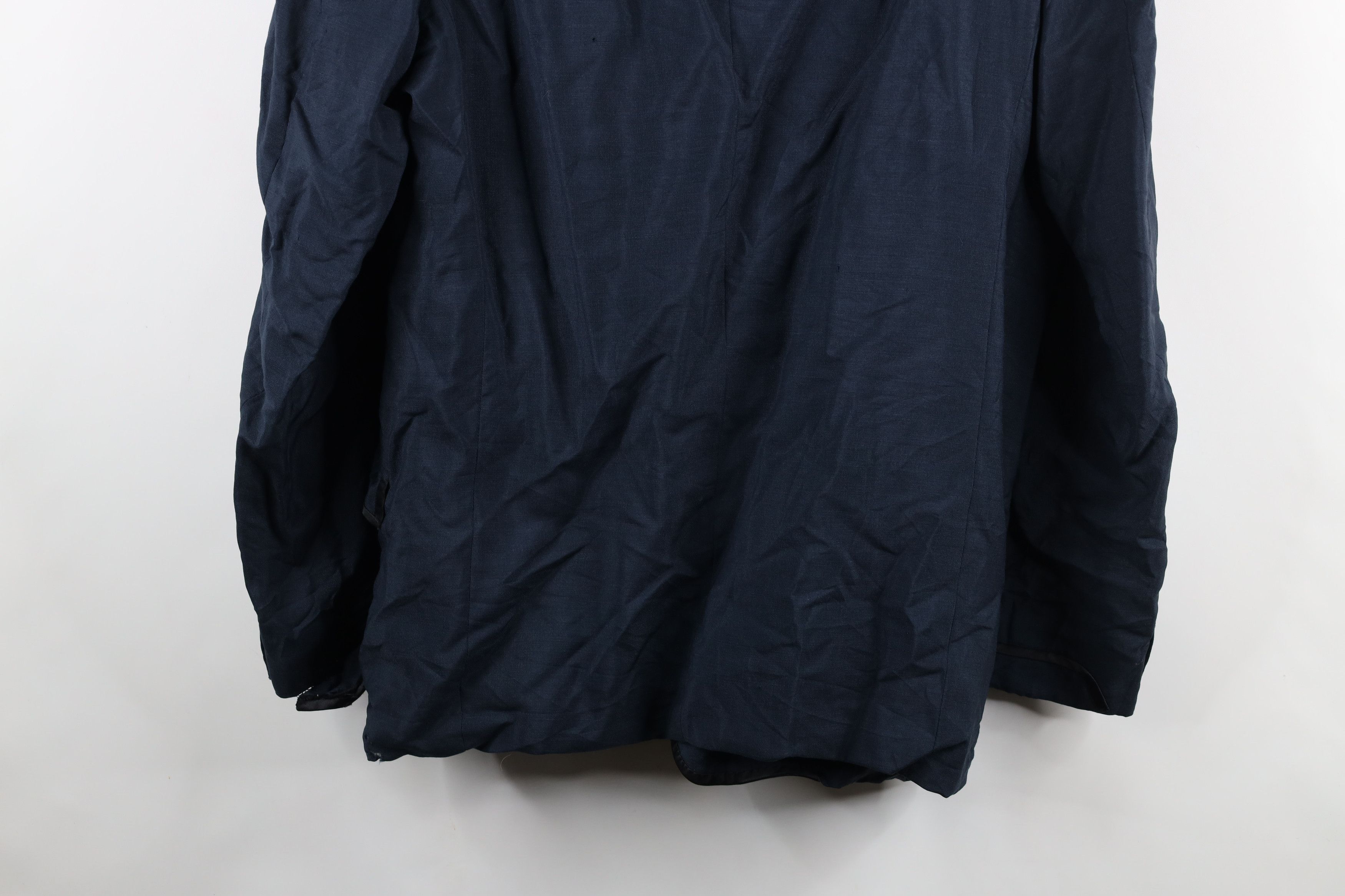 Vintage Vintage 50s Formal Tuxedo Prom Smokers Jacket Wool Blue USA Size US XL / EU 56 / 4 - 17 Thumbnail