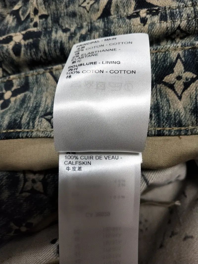 Louis Vuitton Monogram Tailored Denim Pants Size US 35 - 7 Thumbnail