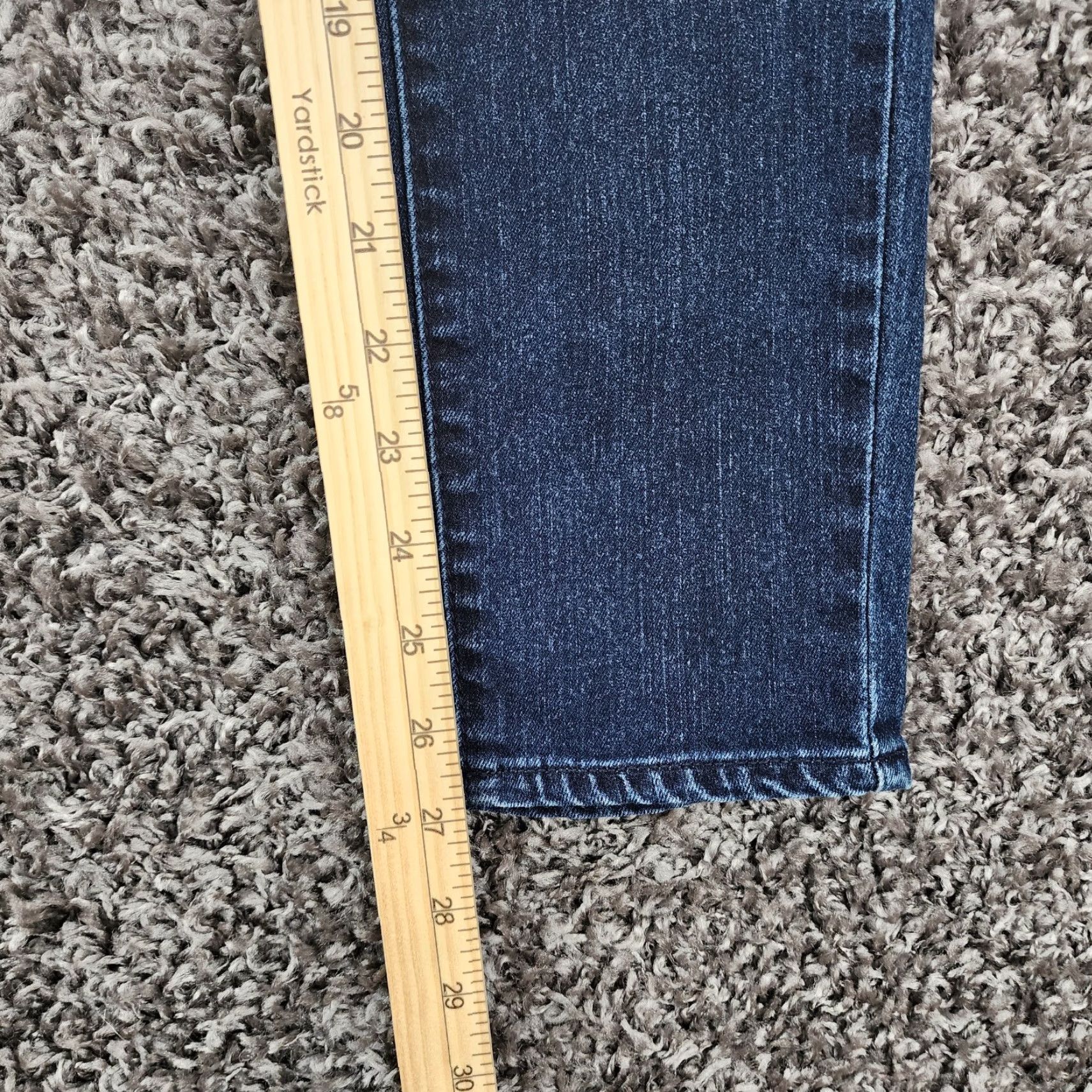 Levi's Levi's 710 Jeans Womens Dark Wash Super Skinny Blue Size 14 Size 36" / US 14 / IT 50 - 5 Thumbnail