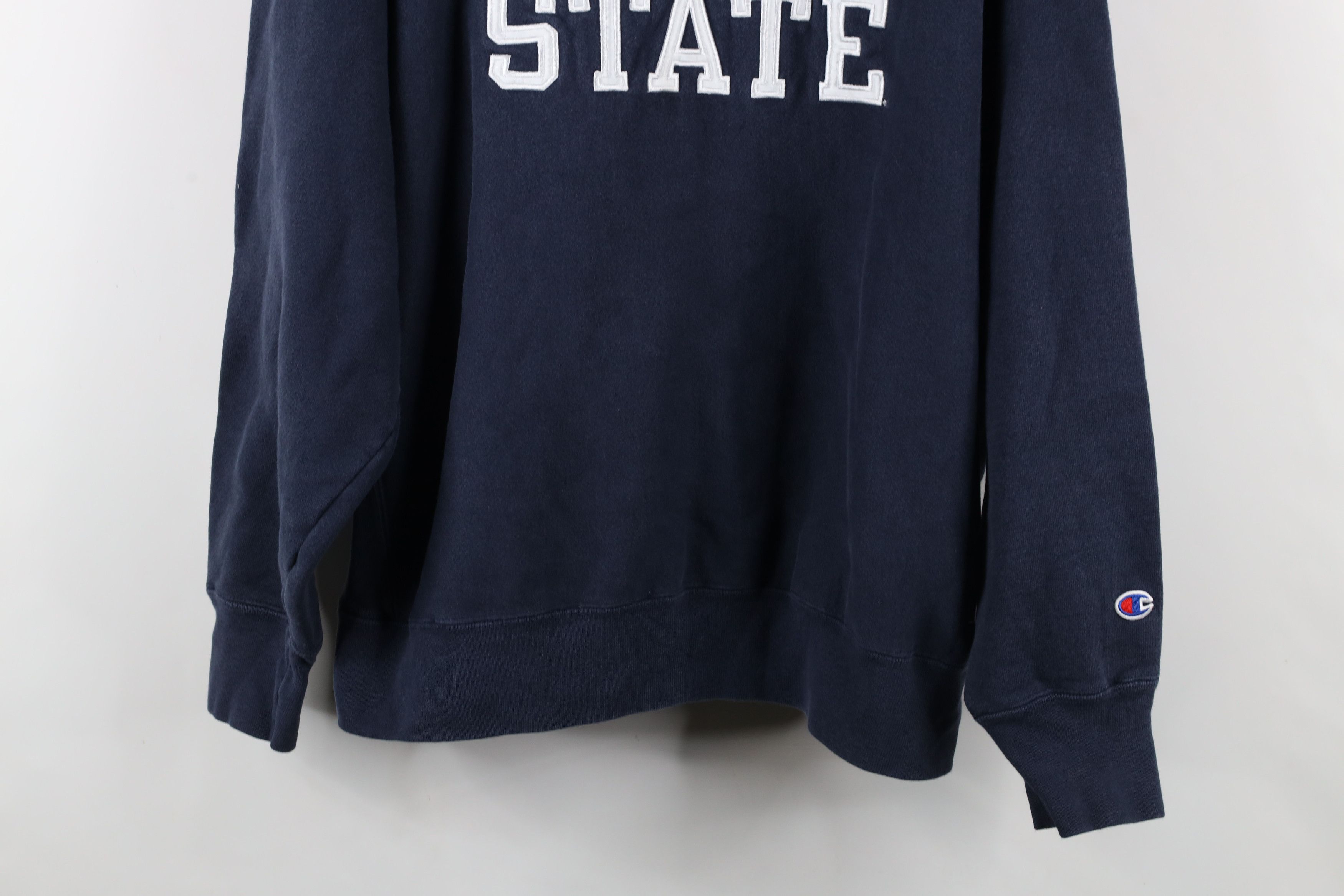 Champion × Vintage Vintage 90s Champion Reverse University Crewneck Sweatshirt Size US XL / EU 56 / 4 - 3 Thumbnail