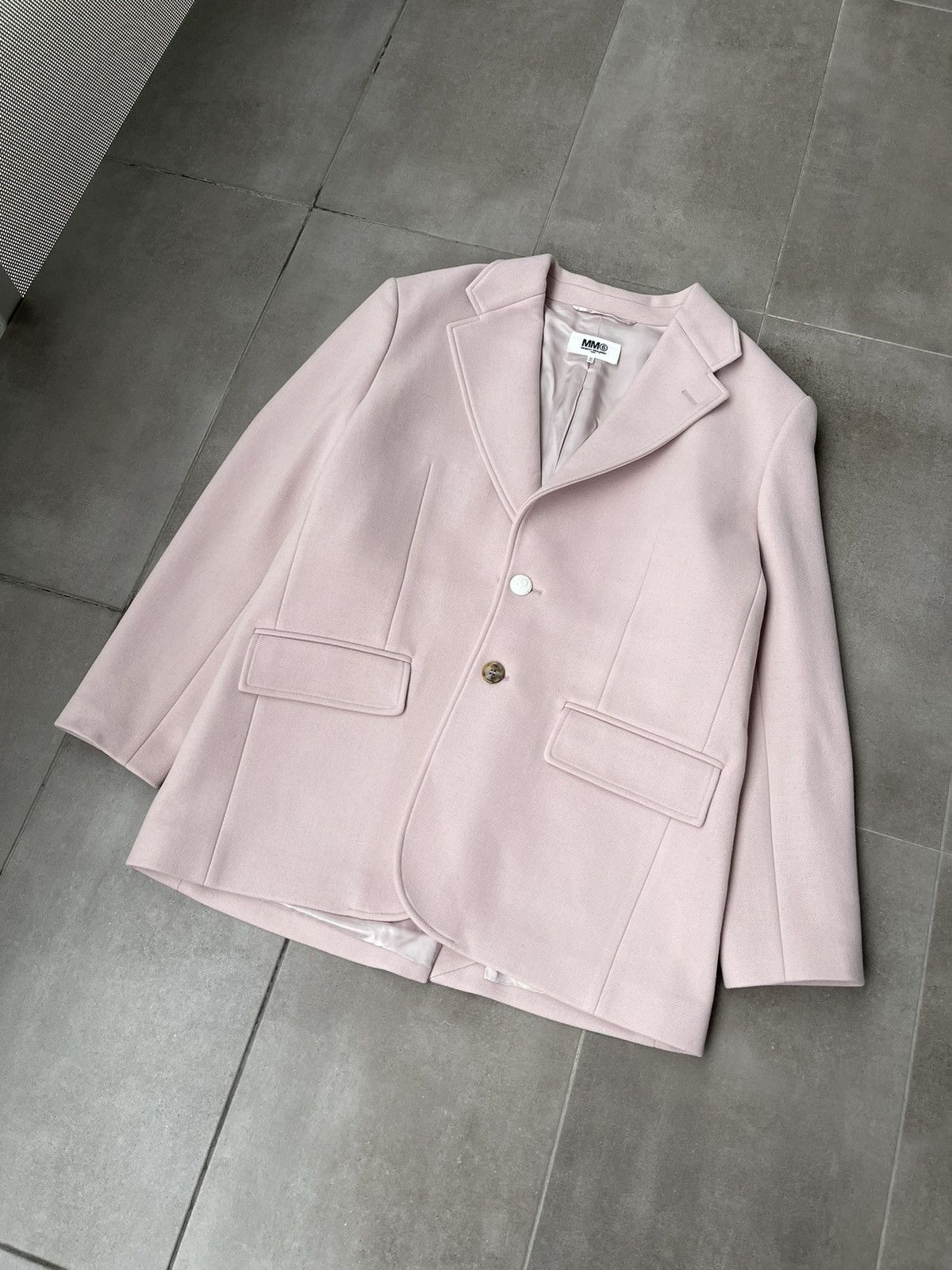 Maison Margiela !DS! AW22 Maison Margiela Pink Blazer Jacket Size 40L - 7 Thumbnail