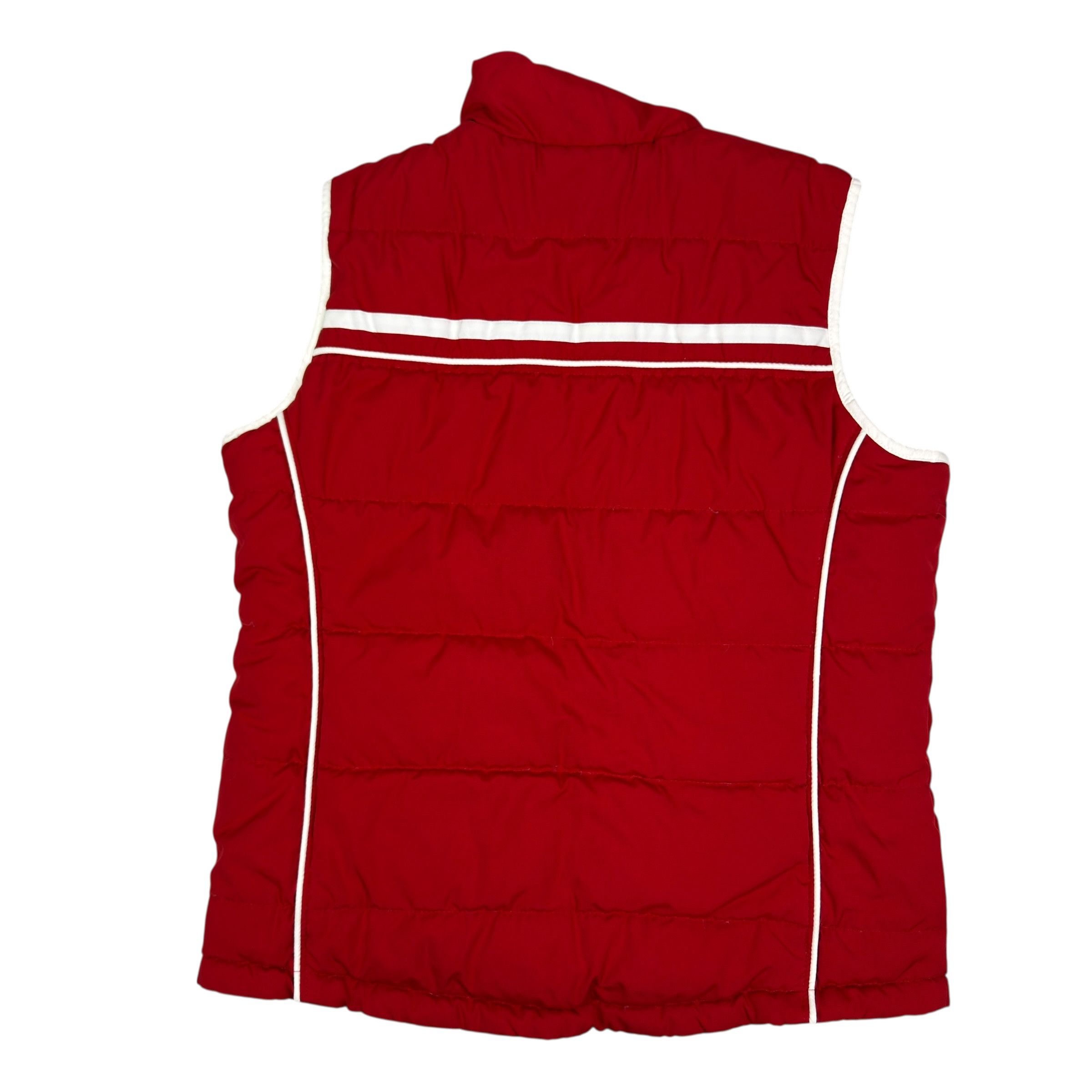 Nike Vintage Nike Women's Red White Reversible Puffer Down Vest M Size M / US 6-8 / IT 42-44 - 8 Thumbnail