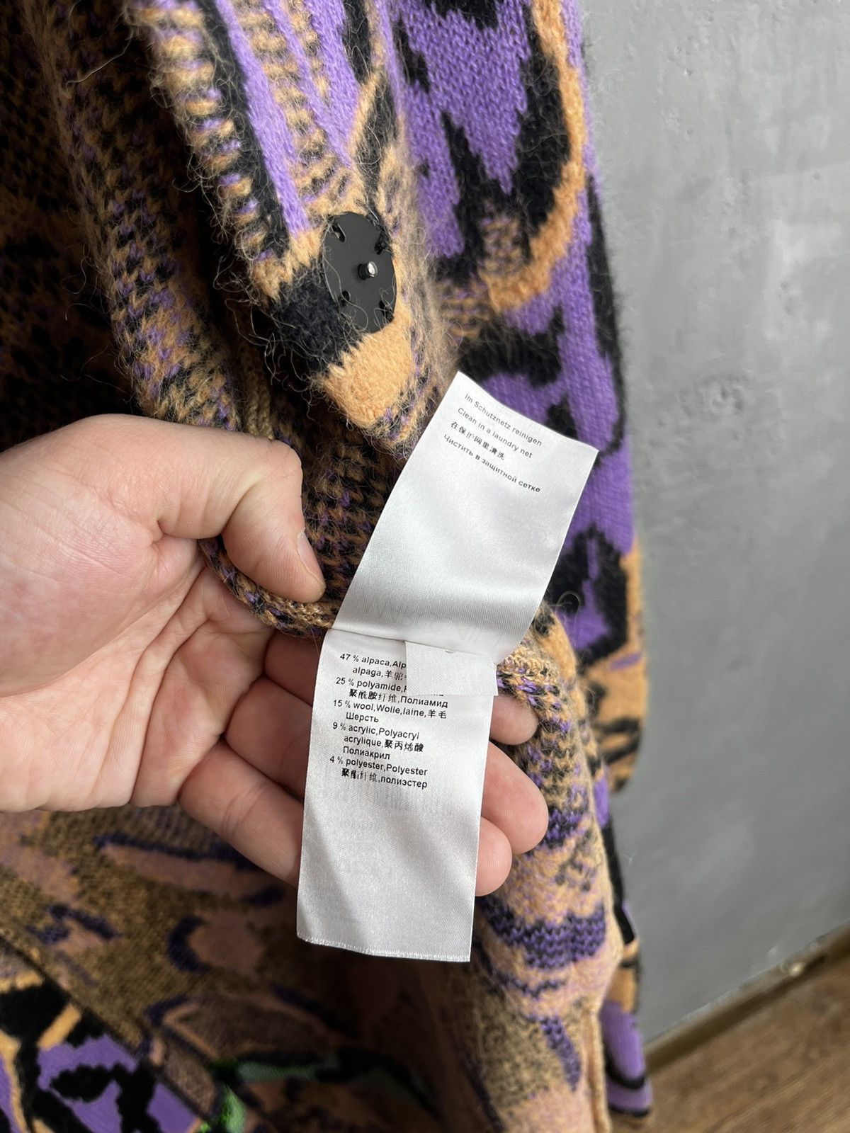 Designer × Other Marccain cardigan sweater Coogi style Size L / US 10 / IT 46 - 11 Thumbnail